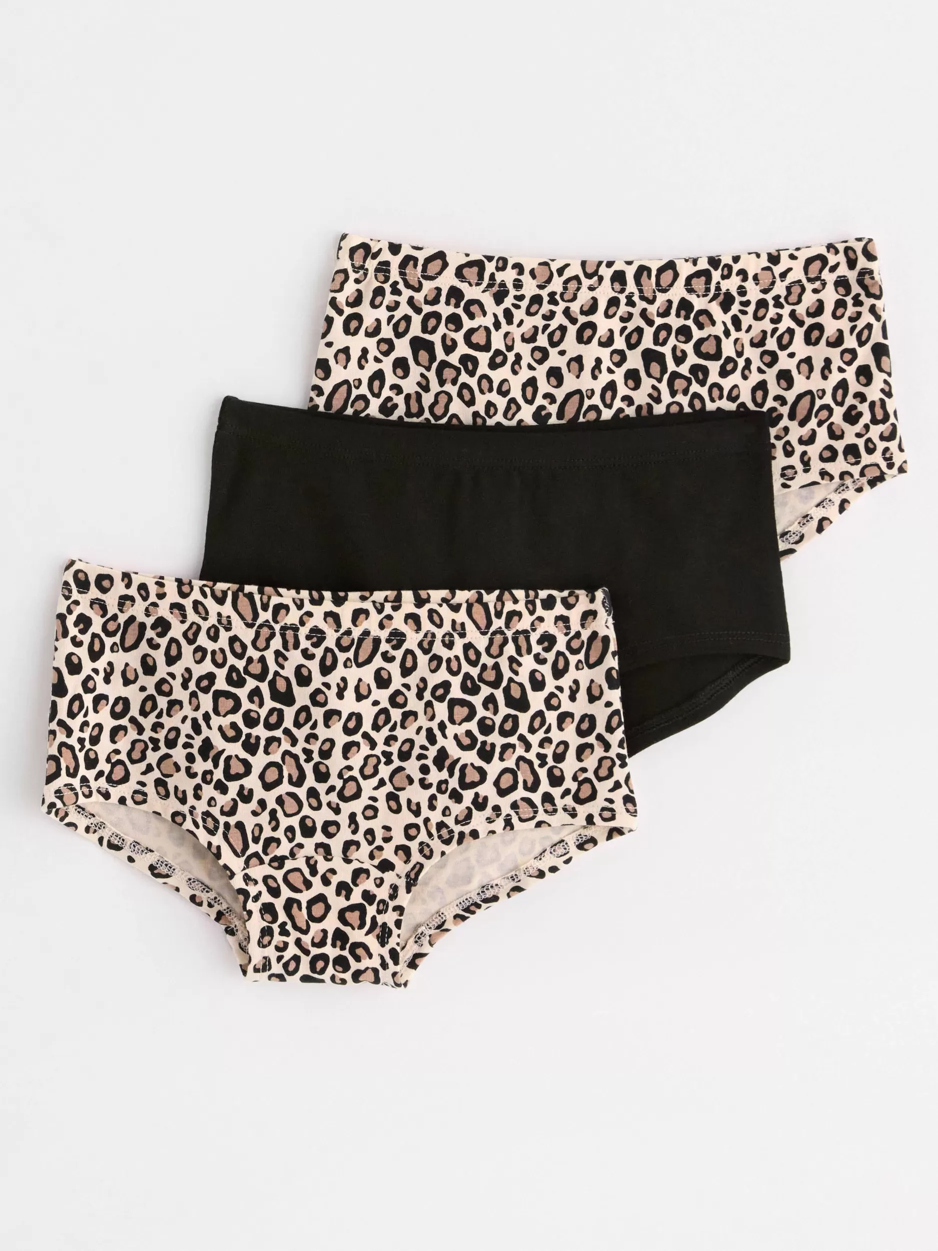 Lindex Undertøy<3-Pakning Med Truser Light Beige