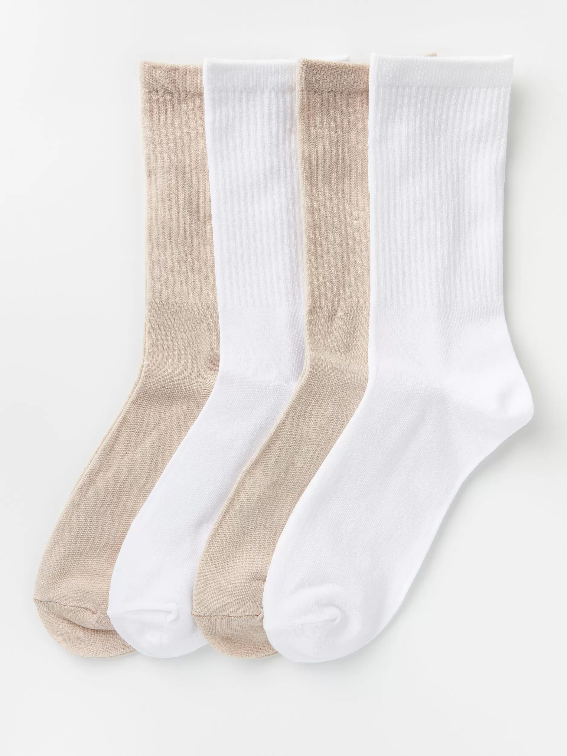 Lindex Sokker<4-Pakning Med Sokker Light Dusty Beige