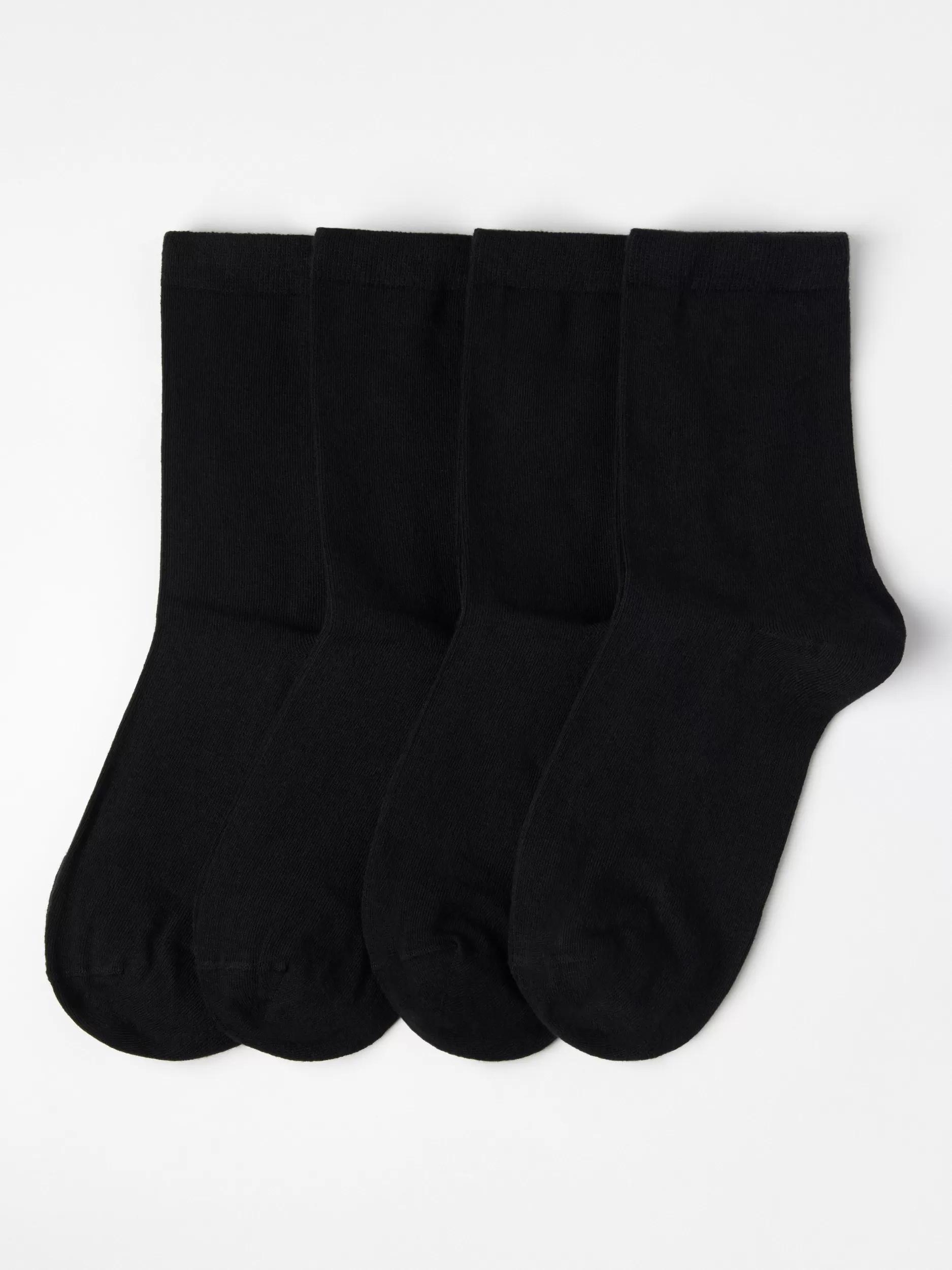 Lindex Sokker<4-Pakning Med Sokker Black