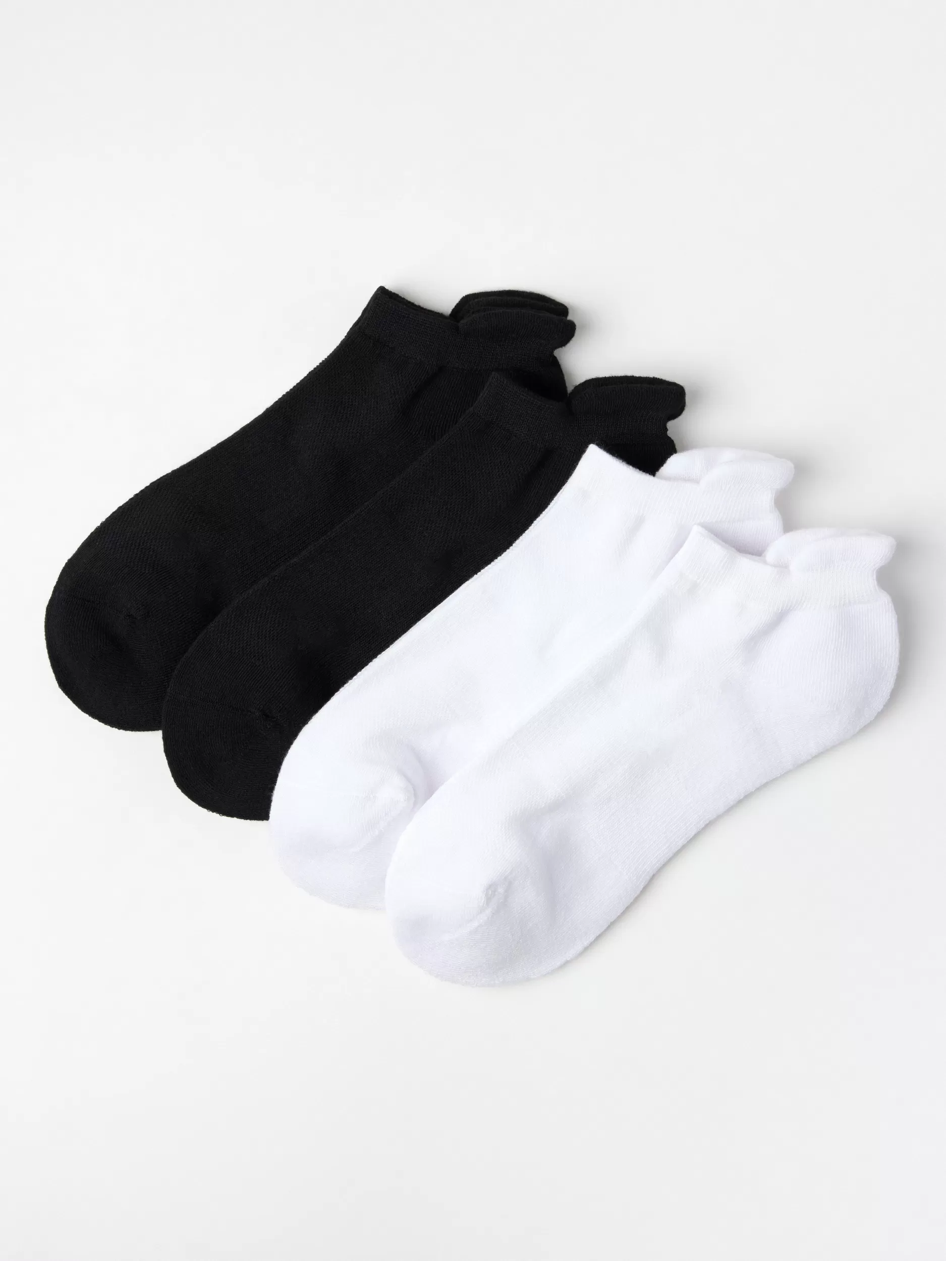 Lindex Sokker<4-Pakning Treningssokker White