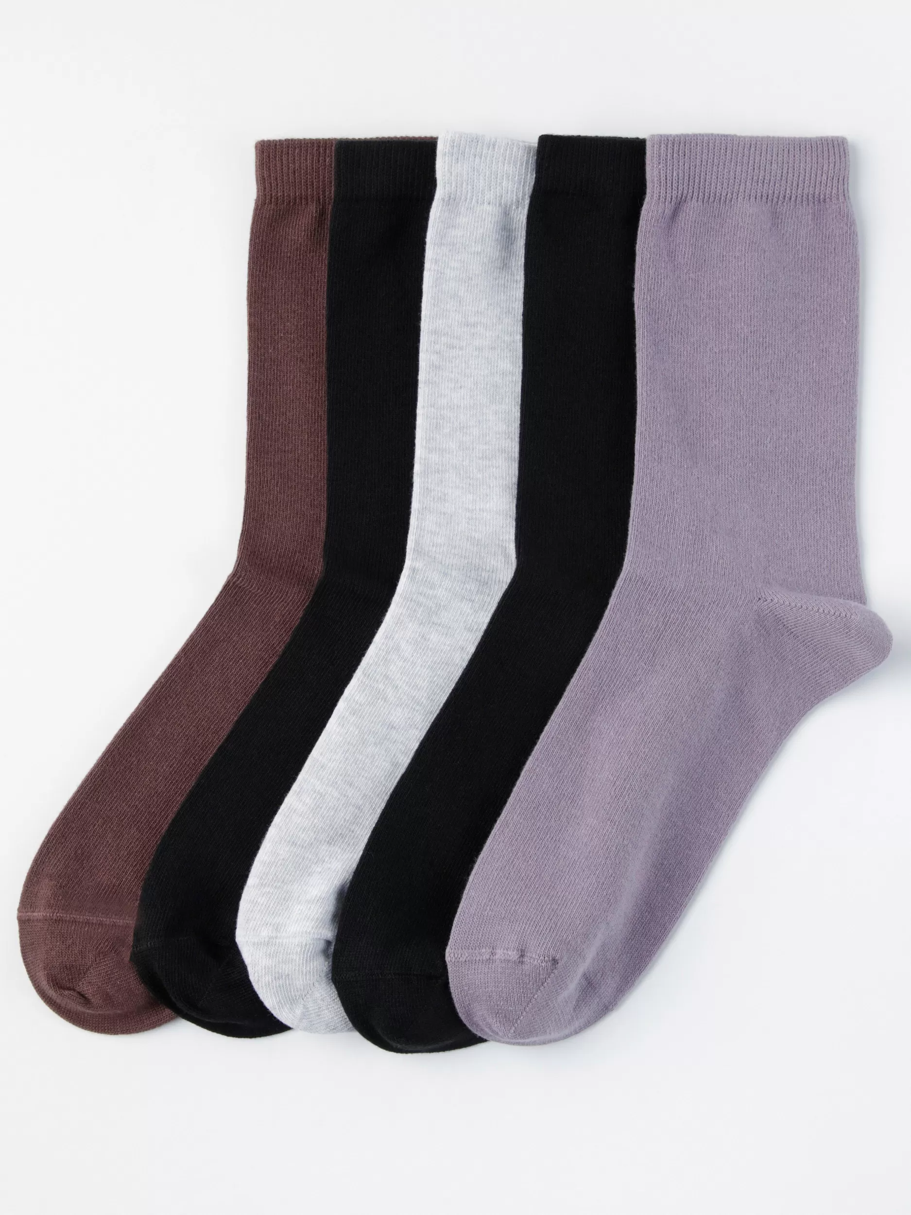Lindex Undertøy<5-Pakning Med Sokker Dark Dusty Brown