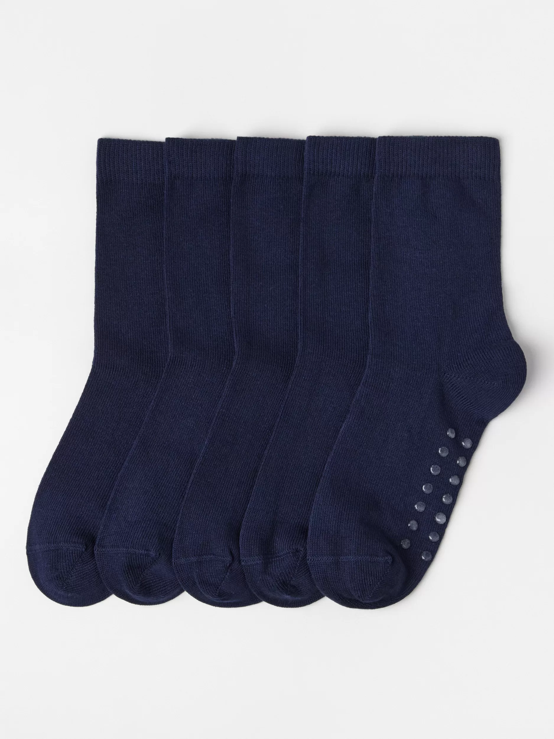 Lindex Sokker & Tights<5-Pakning Med Sokker Med Antiskli Navy