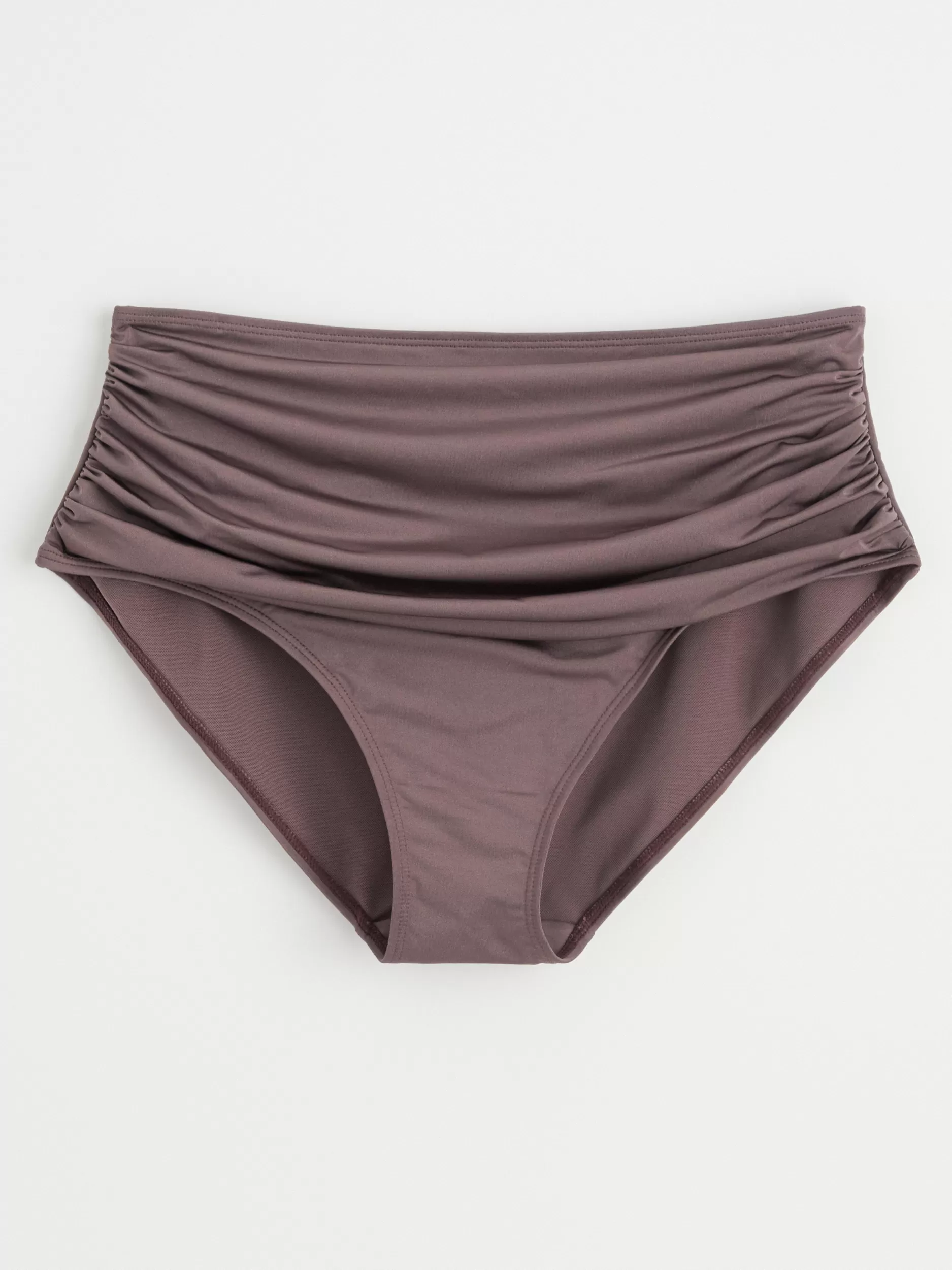 Lindex Badetøy<Bikinitruse Med Hoyt Liv Dark Dusty Brown