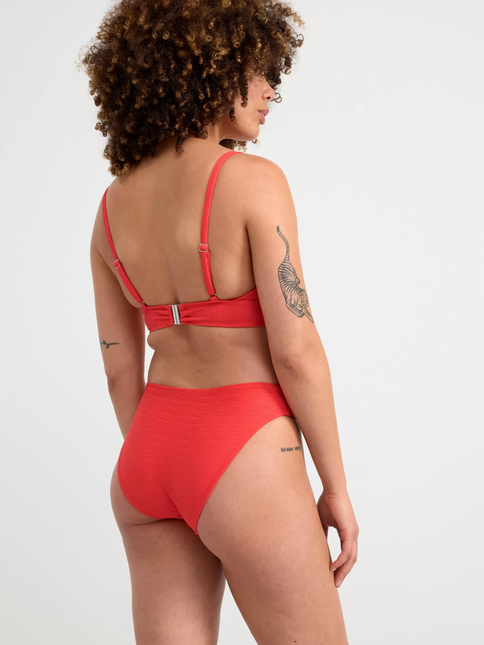 Lindex Badetøy<Bikinitruse Med Normalt Liv Light Red