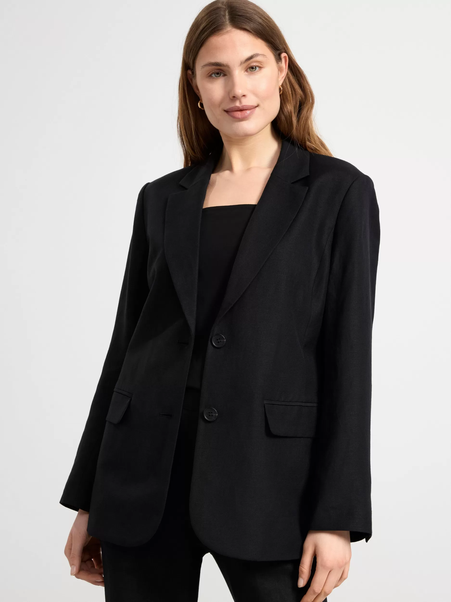 Lindex Blazere<Blazer I Linblanding Black