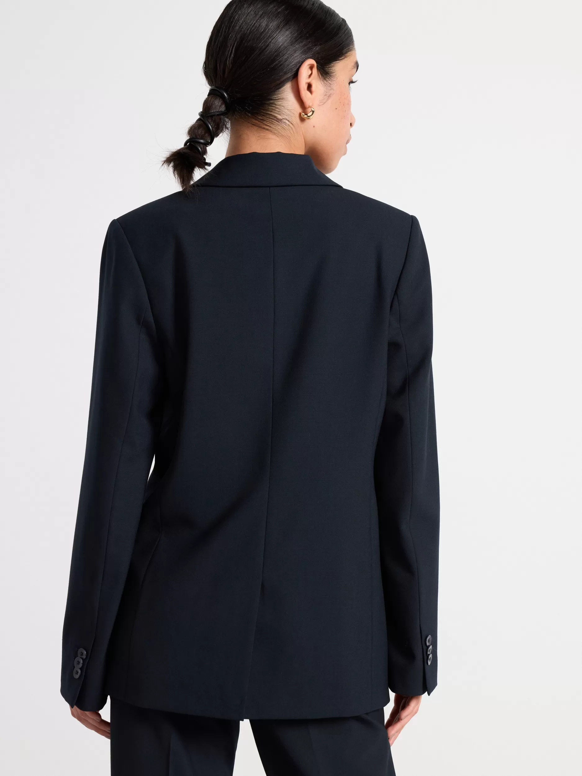 Lindex Blazere<Blazer Med Enknappslukking Off Black