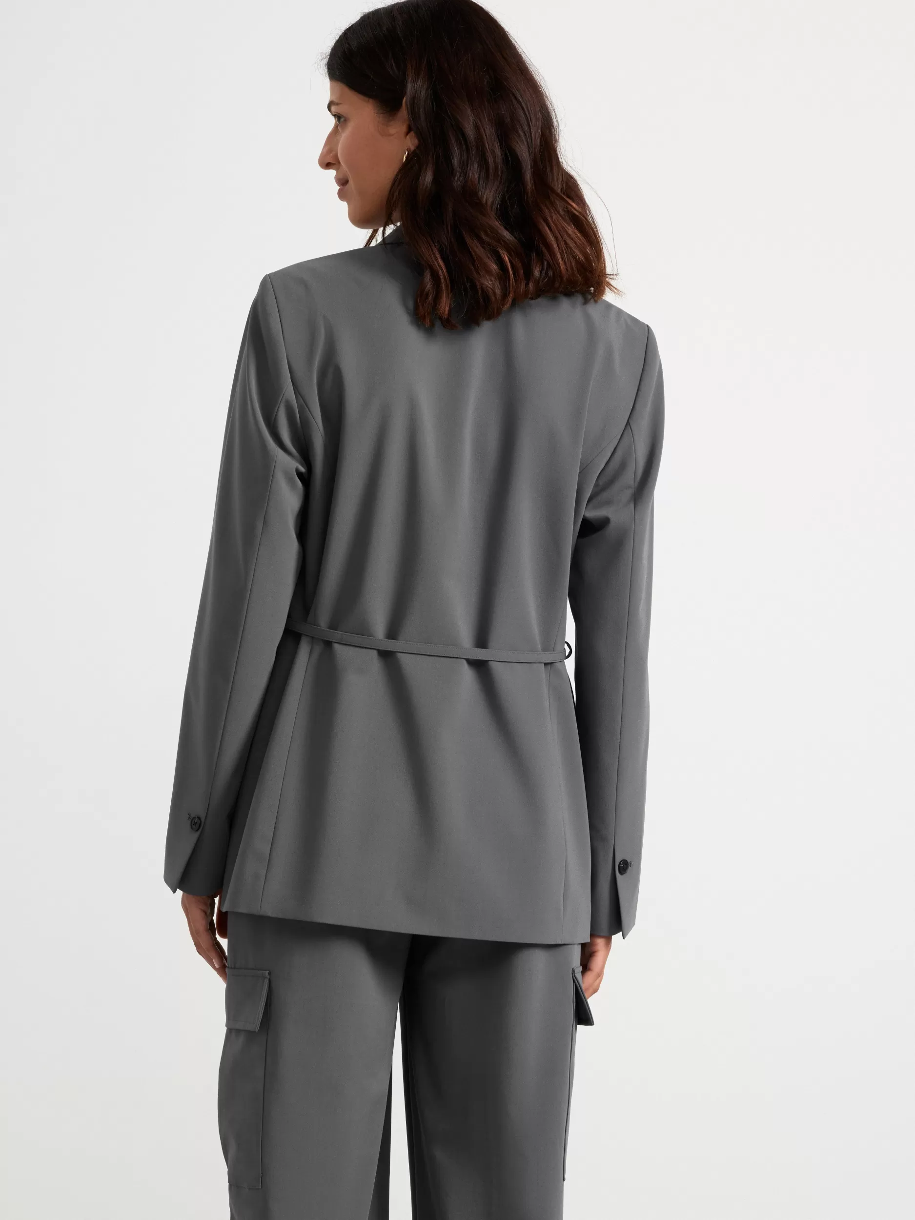 Lindex Blazere<Blazeren Med Lukking Med Doble Knapper Dark Grey