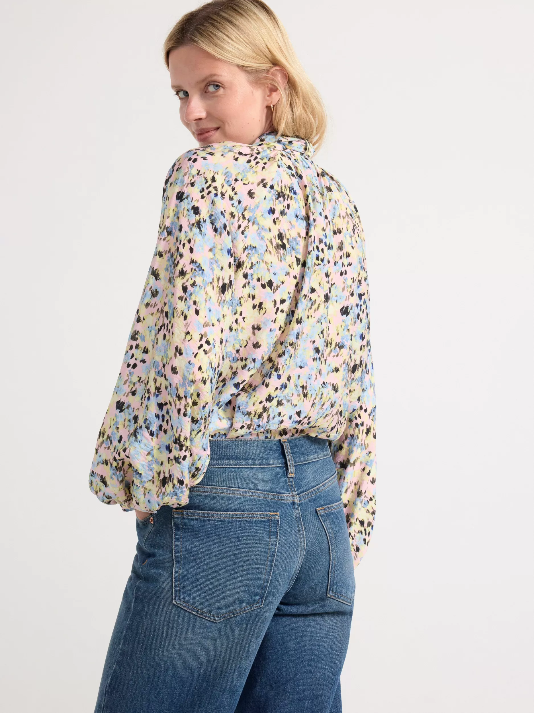 Lindex Bluser & Skjorter<Bluse Med Sloyfe Pink