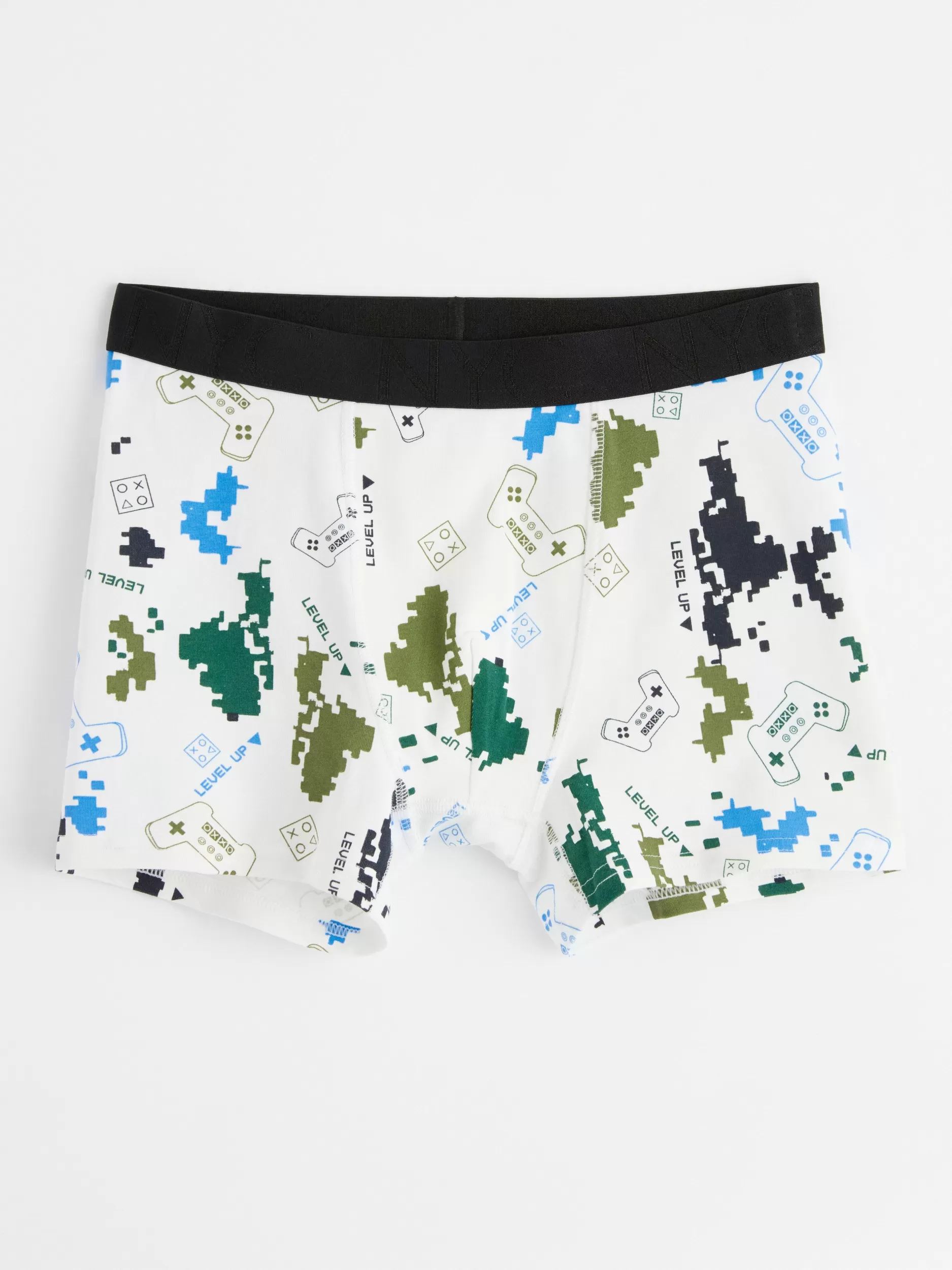 Lindex Basisplagg 3 For 2<Boksershorts Med Spilltrykk White