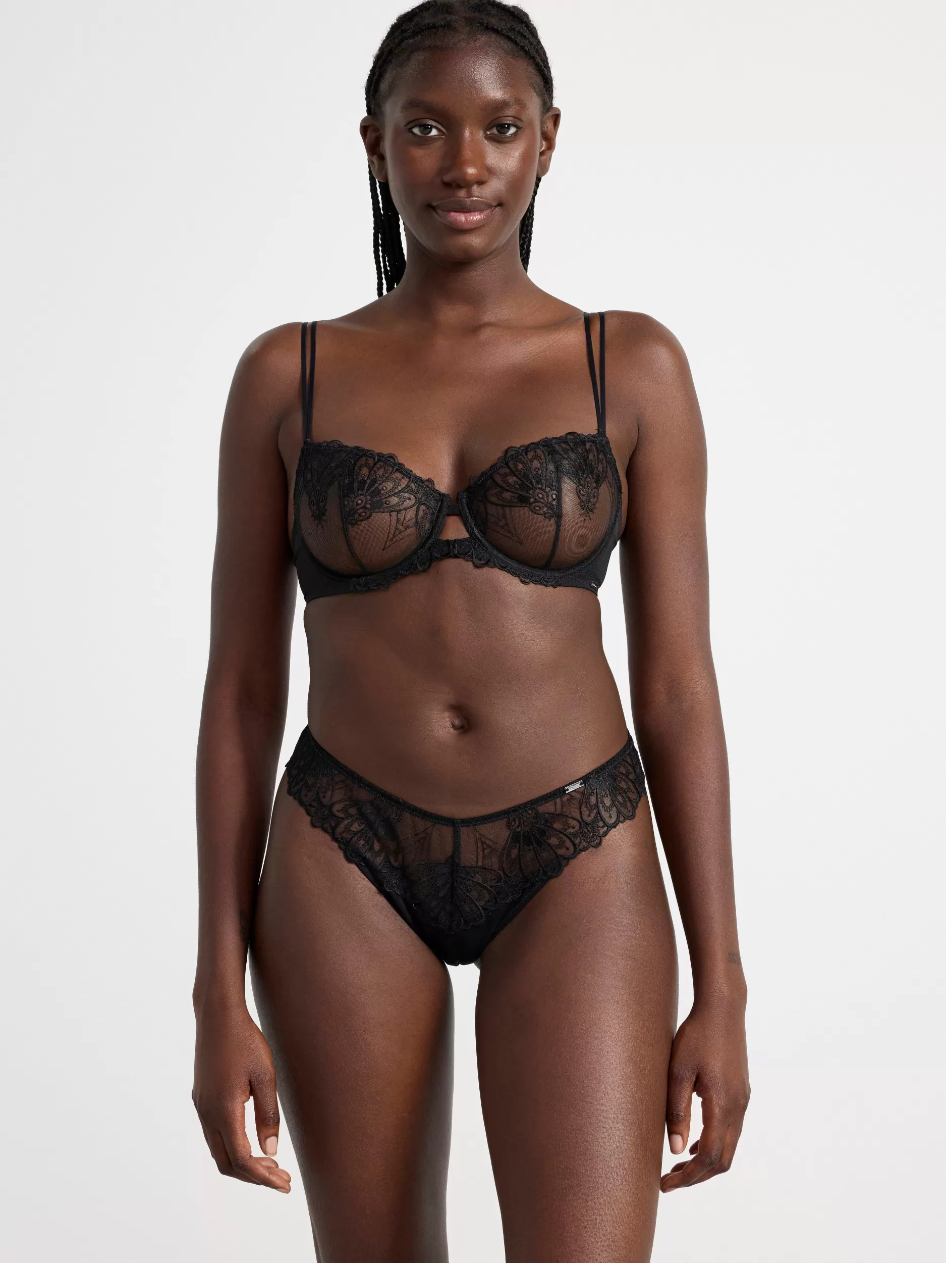 Lindex Truser<Brasiliansk Truse Med Normalt Liv Black