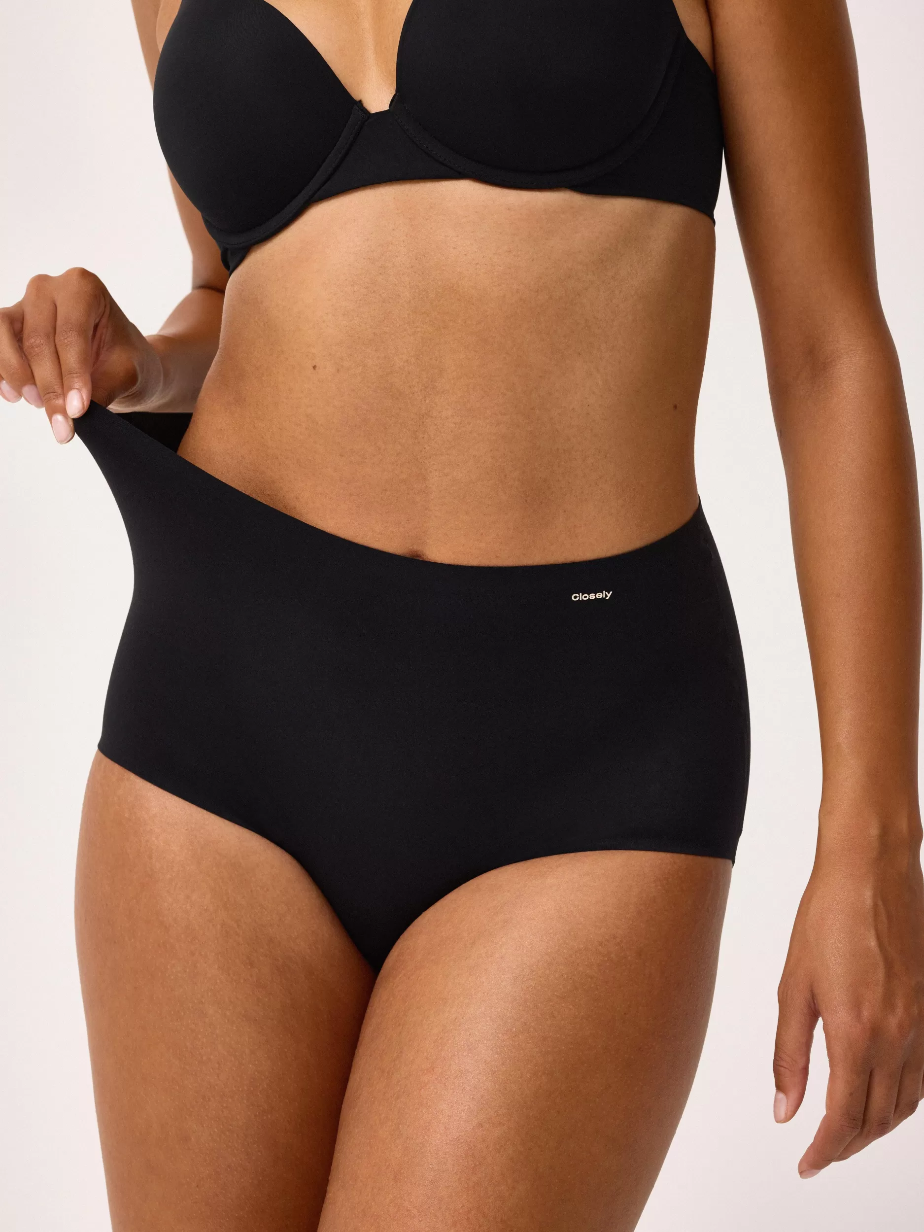 Lindex Truser<Closely - The Freedom High Waist Black