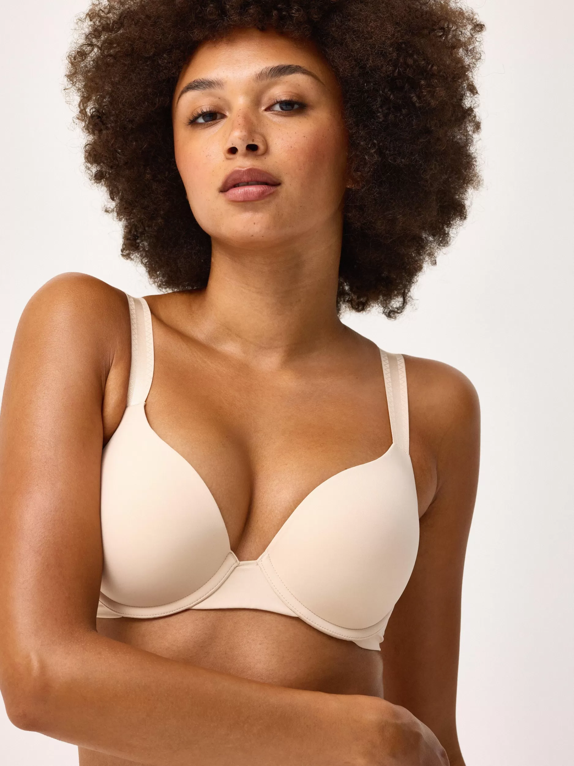 Lindex Bh<Closely - The T-Shirt Bra Lift Beige