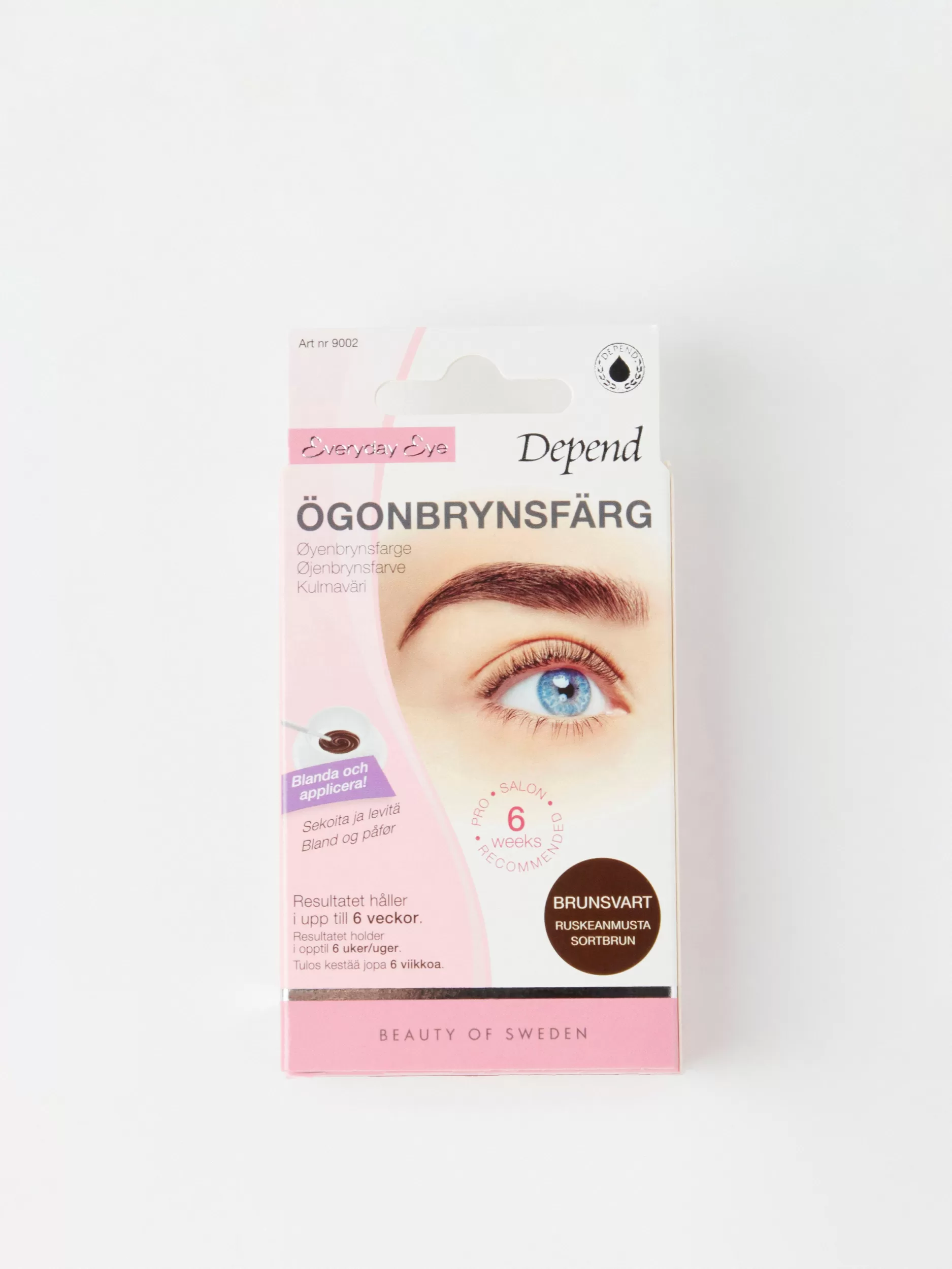 Lindex Øyenbryn<Depend Eyebrow Colour Brunsvart
