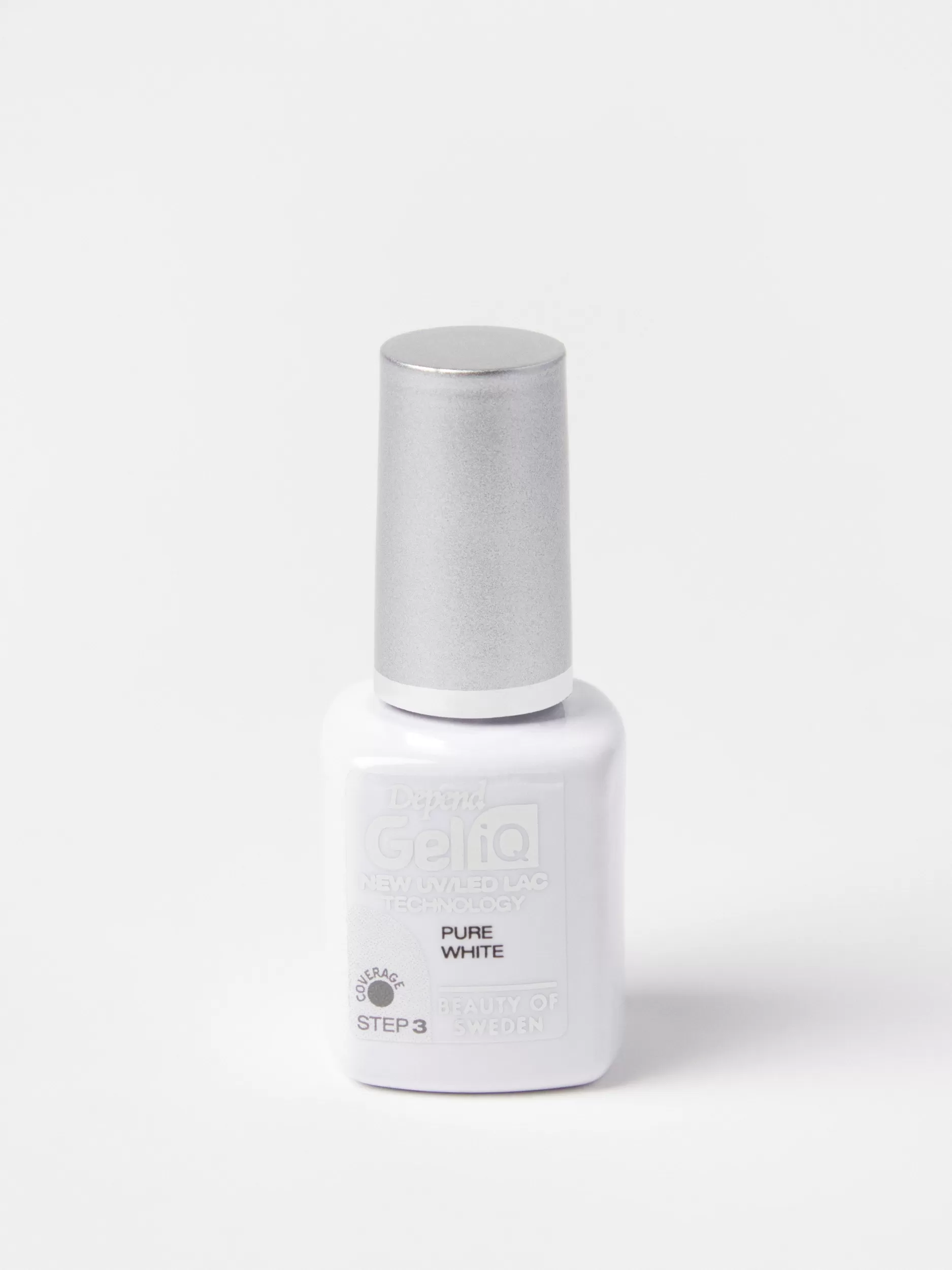 Lindex Neglelakk<Depend Gel Iq Nailpolish 1000 Pure White