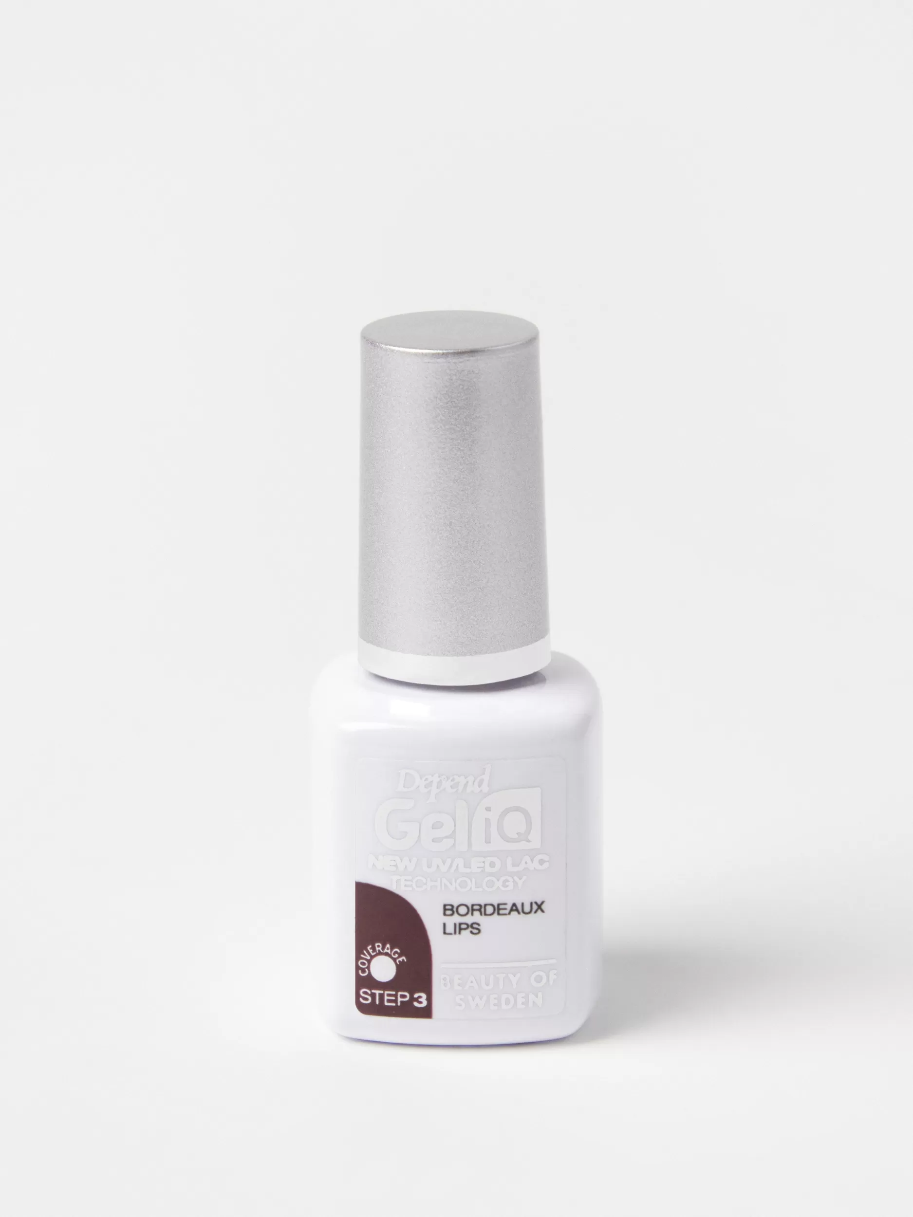 Lindex Neglelakk<Depend Gel Iq Nailpolish 1033 Bordeaux Lips