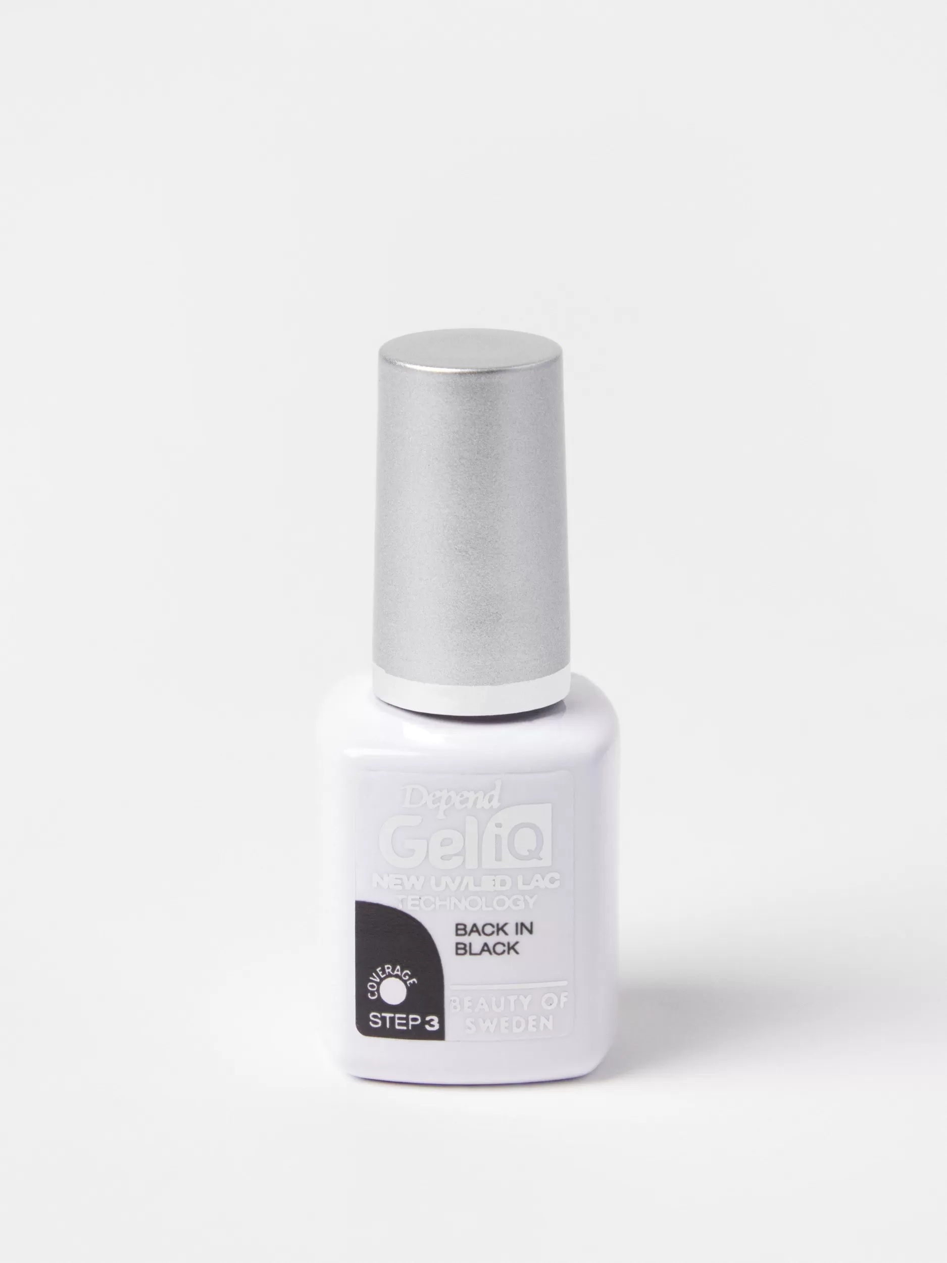 Lindex Neglelakk<Depend Gel Iq Nailpolish 1001 Back In Black