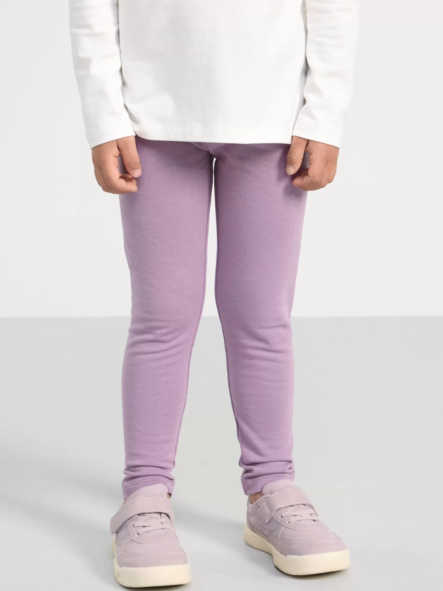 Lindex Bukser & Leggings<Ekstra Slitesterke Leggings Med Borstet Innside Light Dusty Lilac