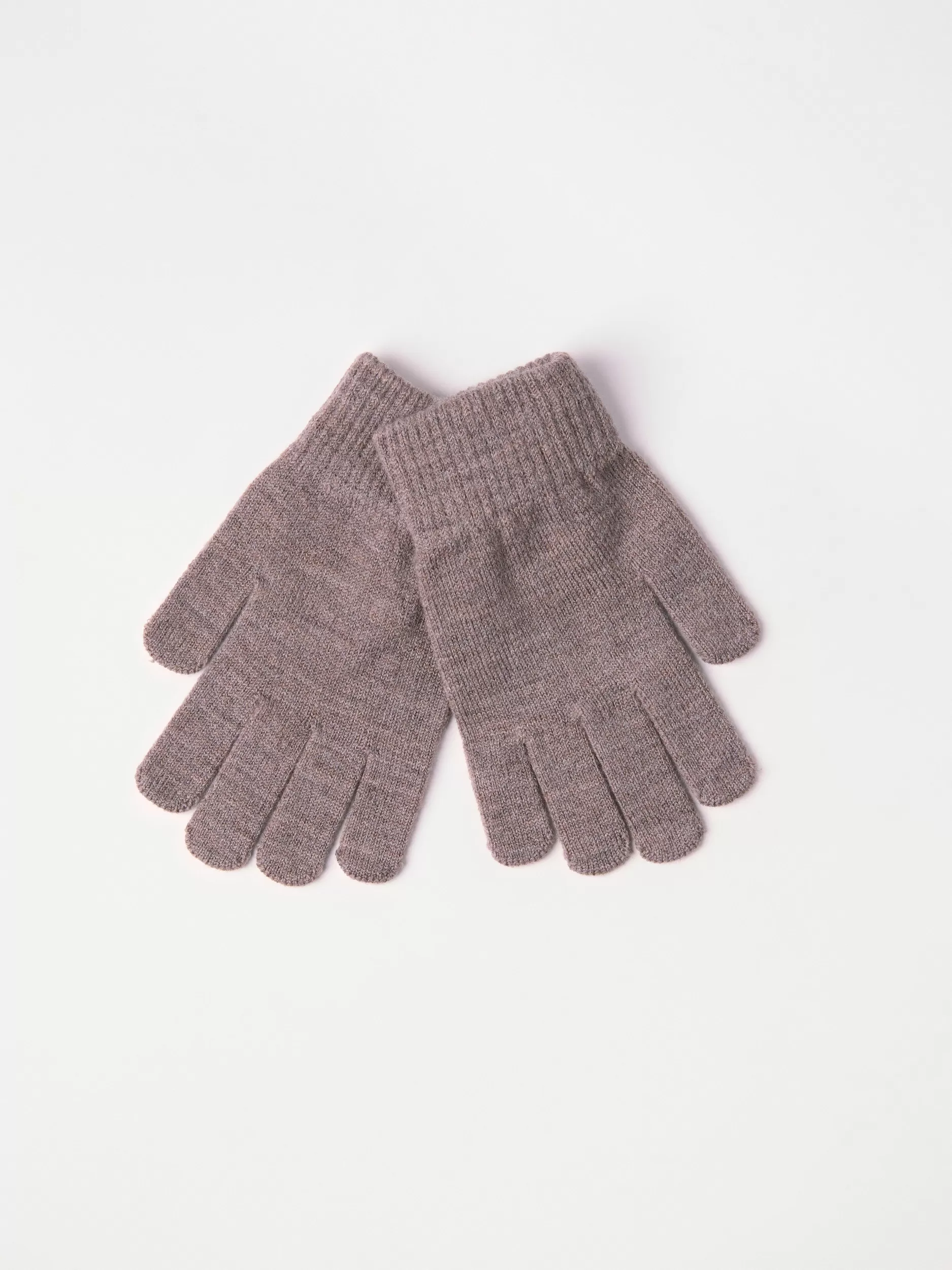 Lindex Accessories<Fix Magisk Hansker I Ullblanding Brown Melange