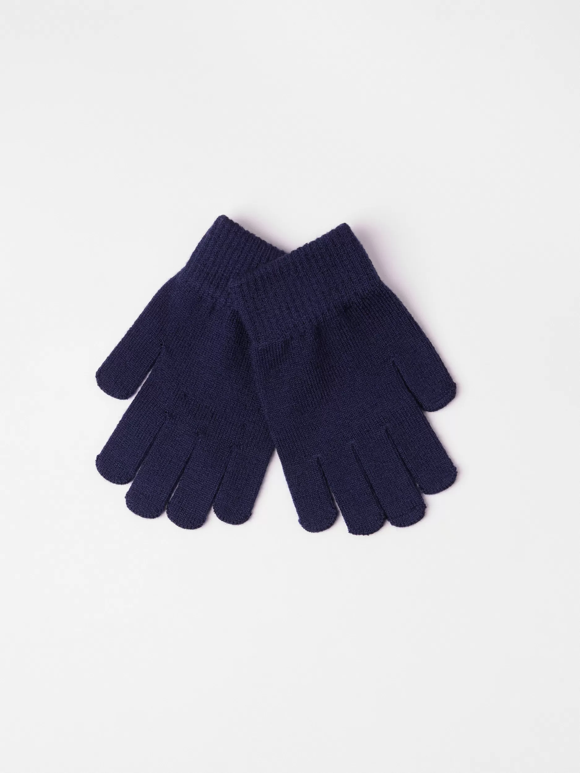 Lindex Accessories<Fix Magisk Hansker I Ullblanding Navy