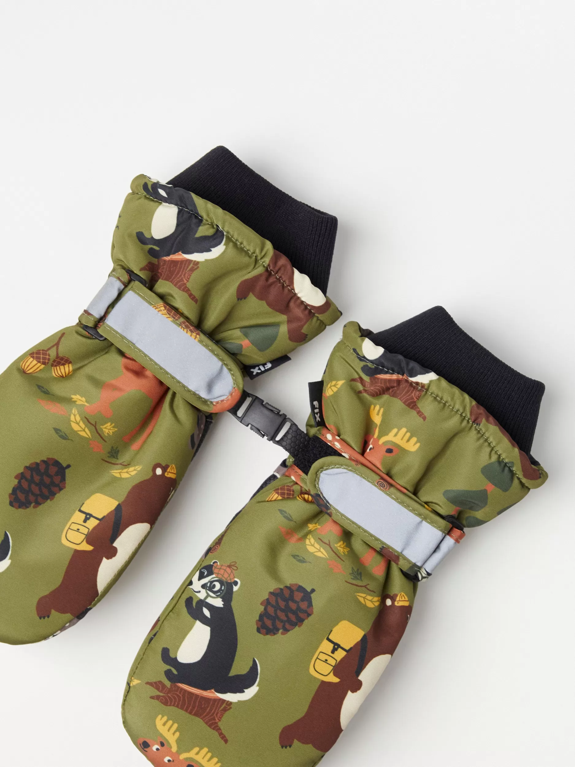 Lindex Accessories<Fix Skivotter Med Monster Dark Green