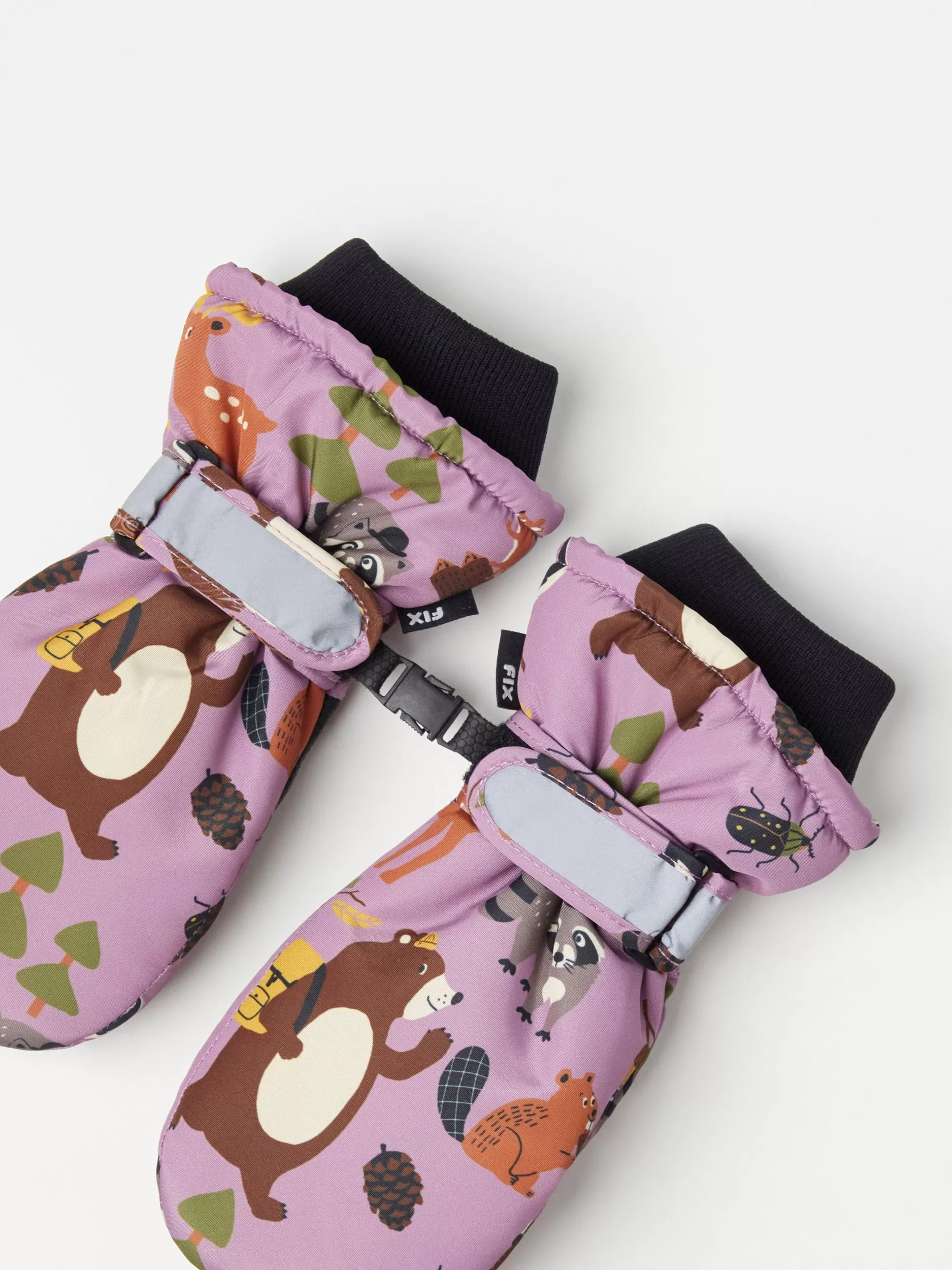 Lindex Accessories<Fix Skivotter Med Monster Light Dusty Lilac
