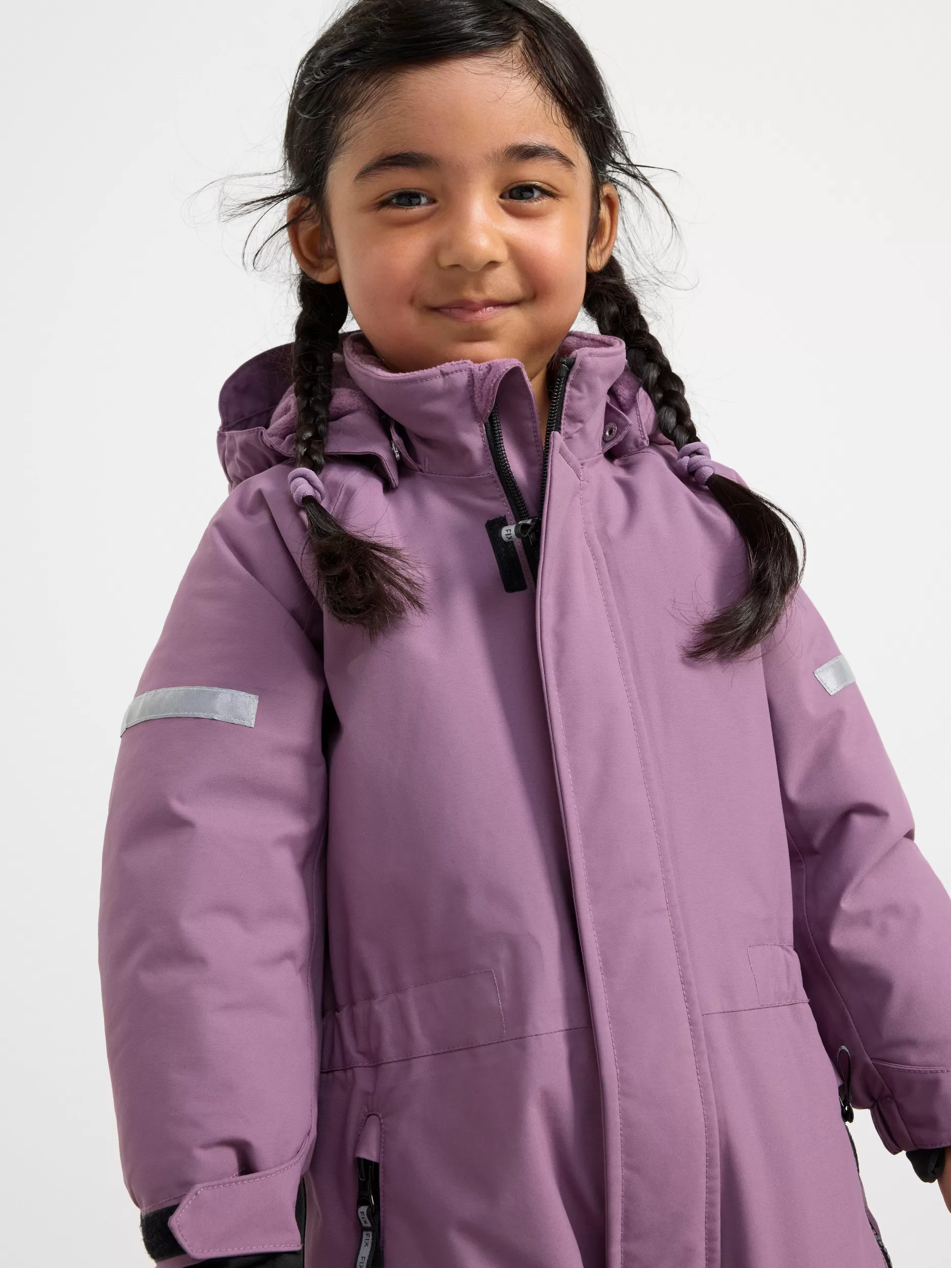 Lindex Yttertøy<Fix Vattert Og Vanntett Kjeledress Dark Dusty Lilac
