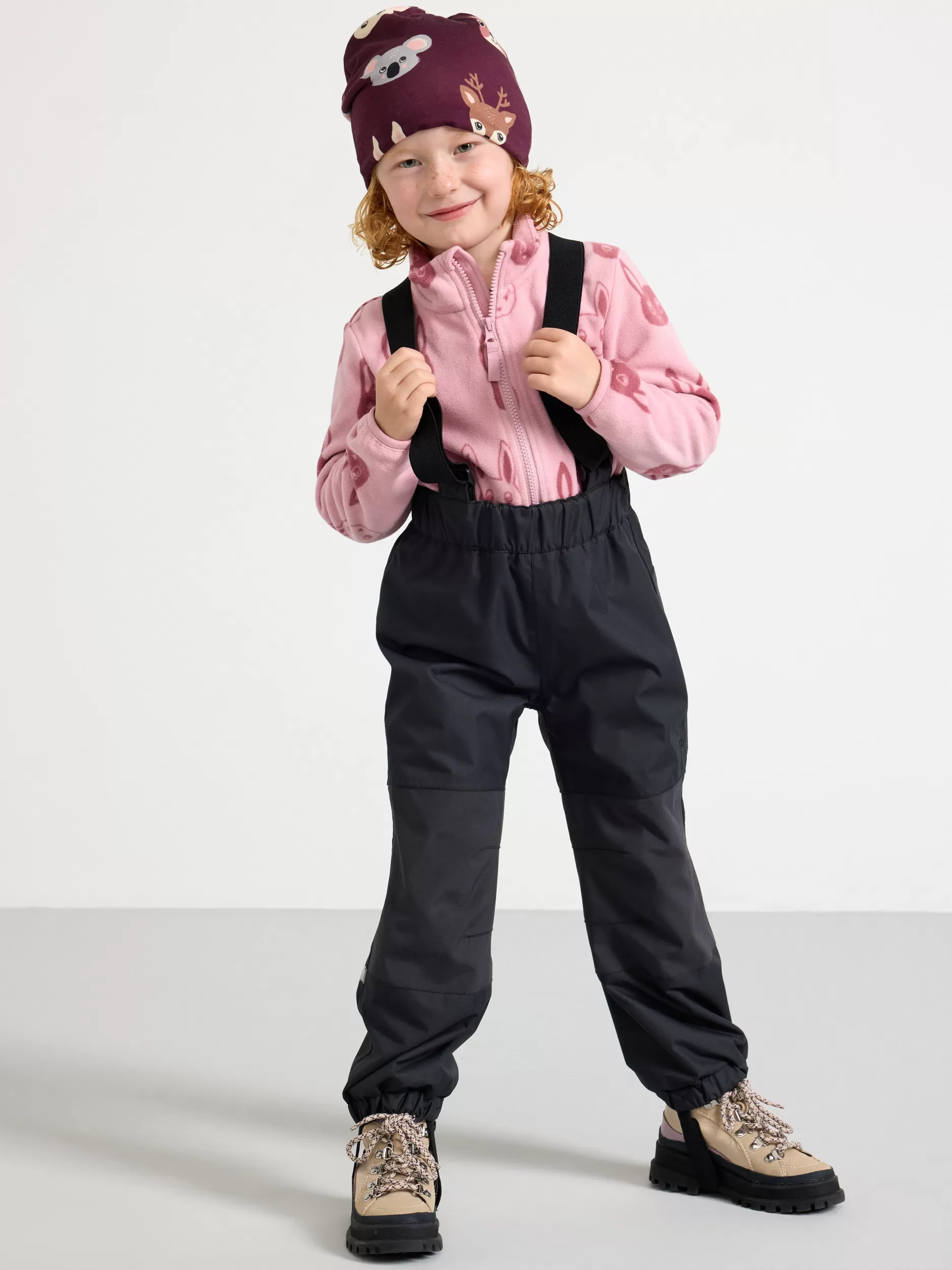 Lindex Alt Regntoy<Fix-Skallbukse Med Bukseseler Black