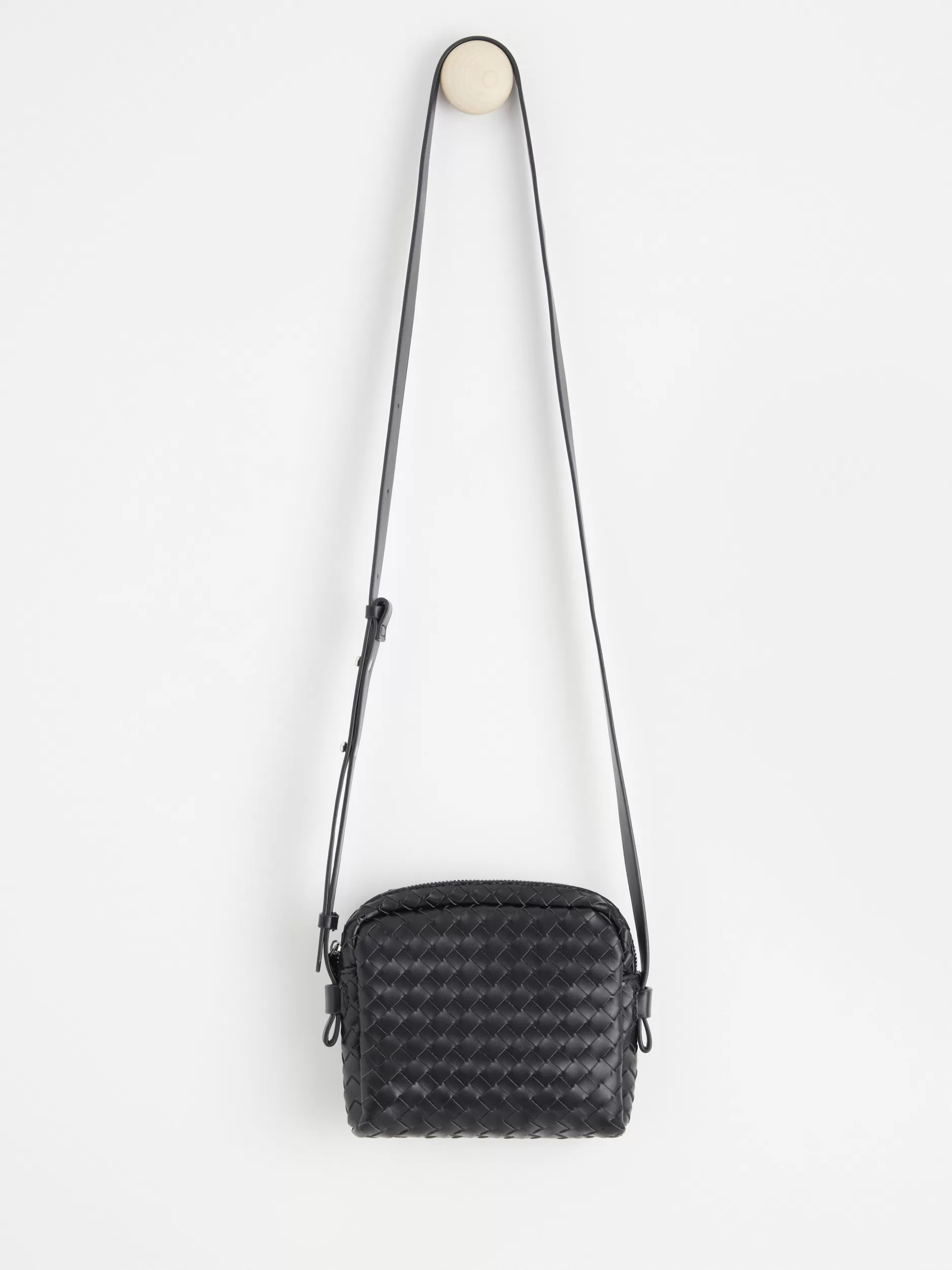 Lindex Vesker<Flettet Skulderveske Black