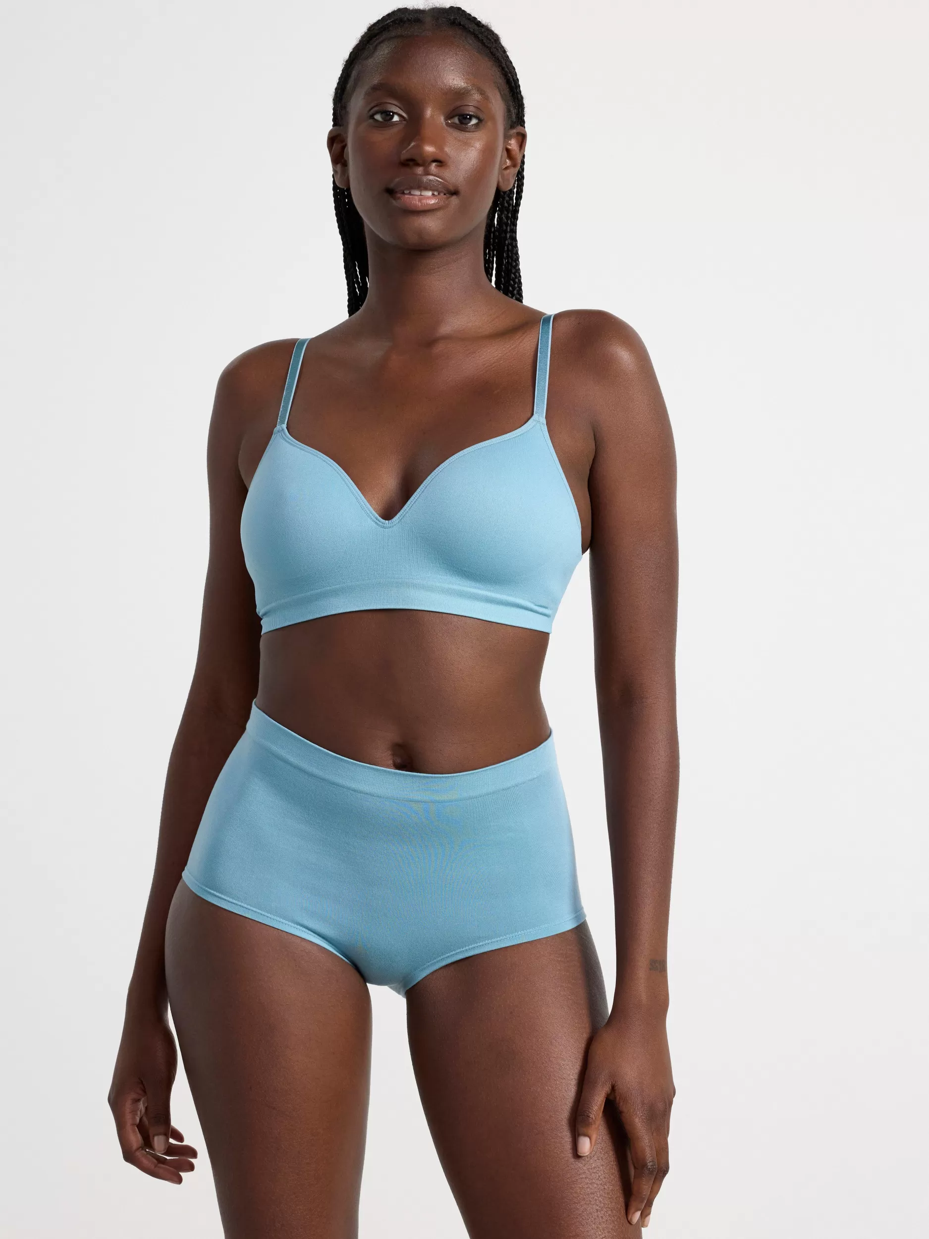 Lindex Bh<Flora Somlos, Spilefri Bh Dusty Blue