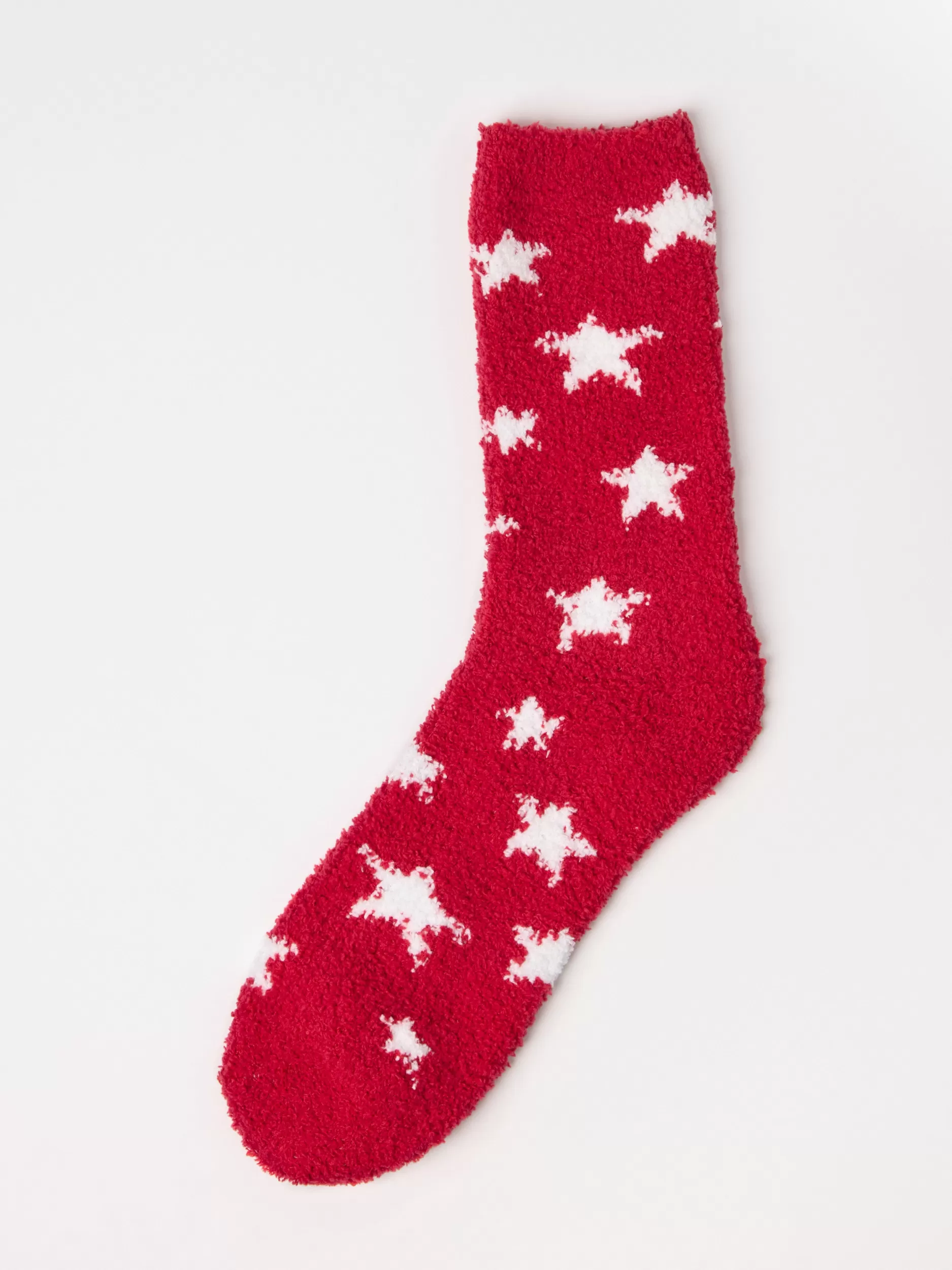 Lindex Sokker<Fluffy Sokker Red