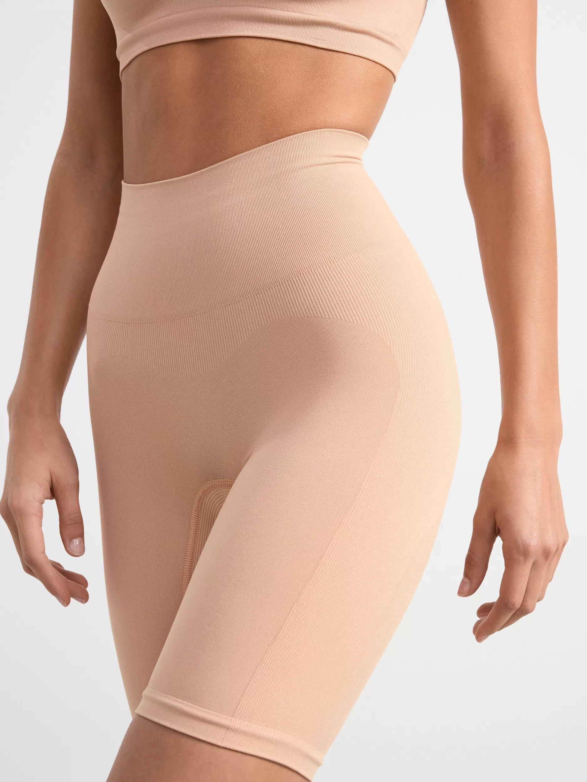 Lindex Truser<Formende Bikertruser Med Medium Support Beige