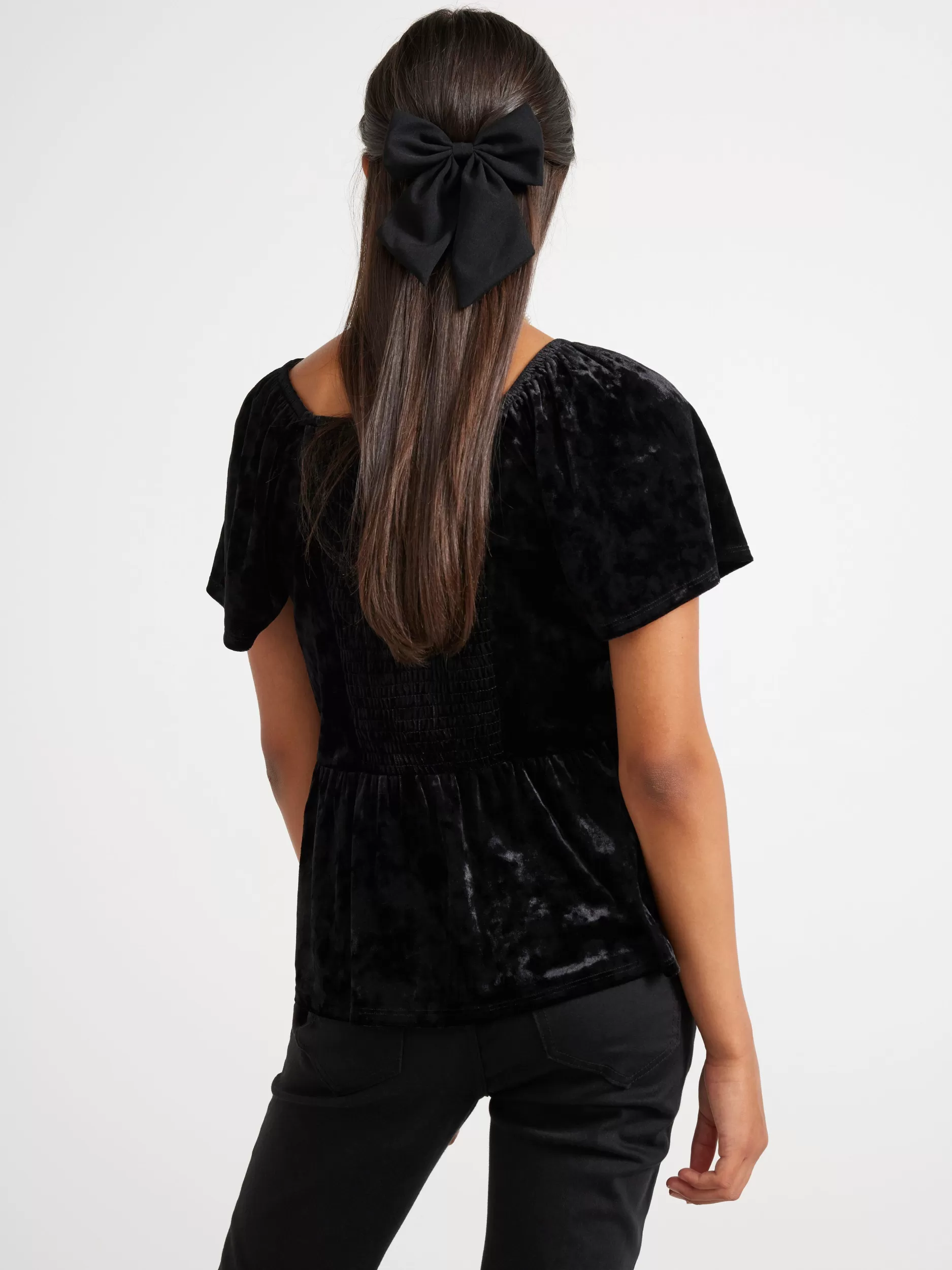Lindex Jeans<Freja Utsvingte Jeans Med Normalt Liv Og Ekstra Stretch Black