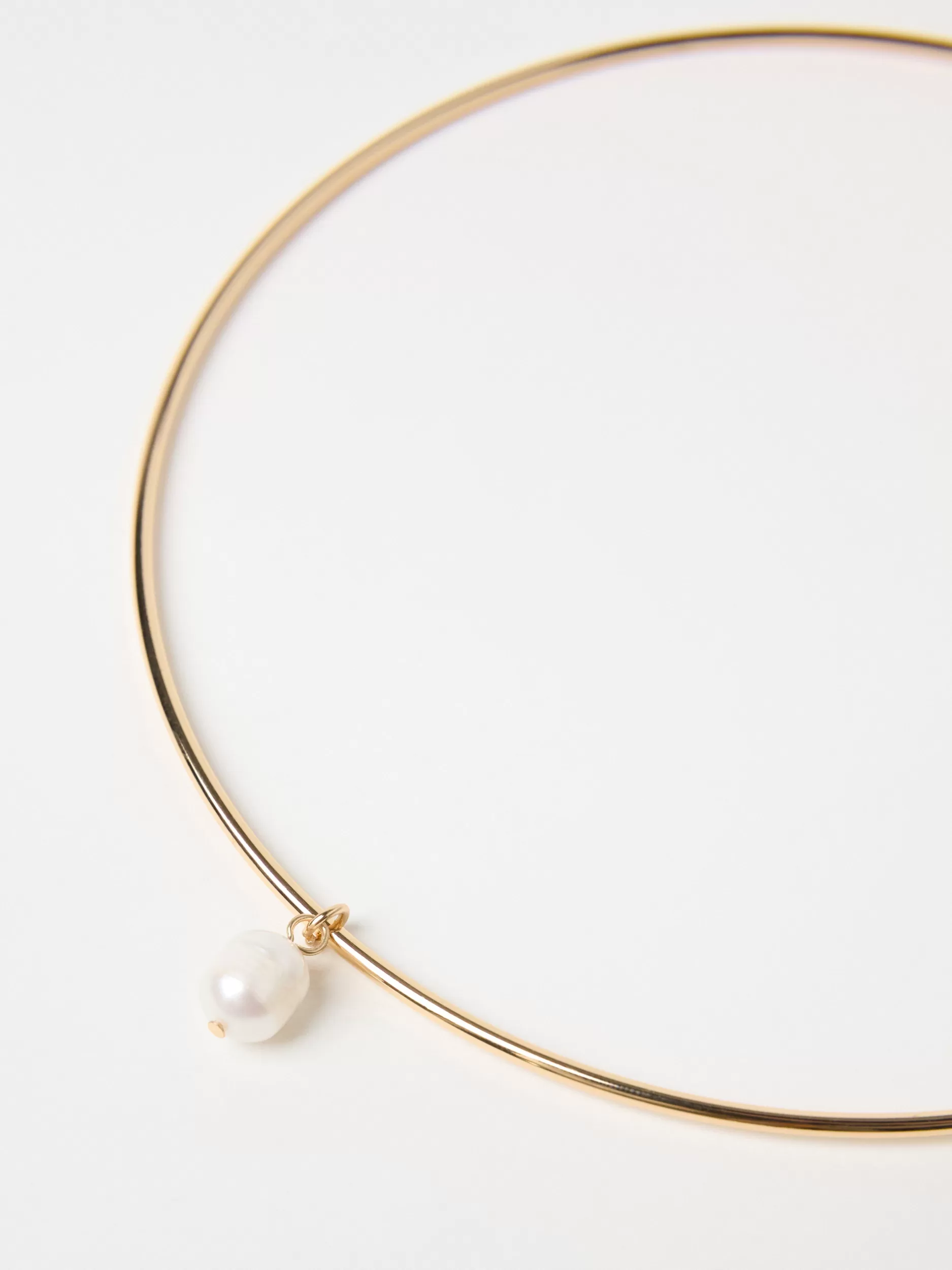 Lindex Accessories<Halskjede Med Perle Gold