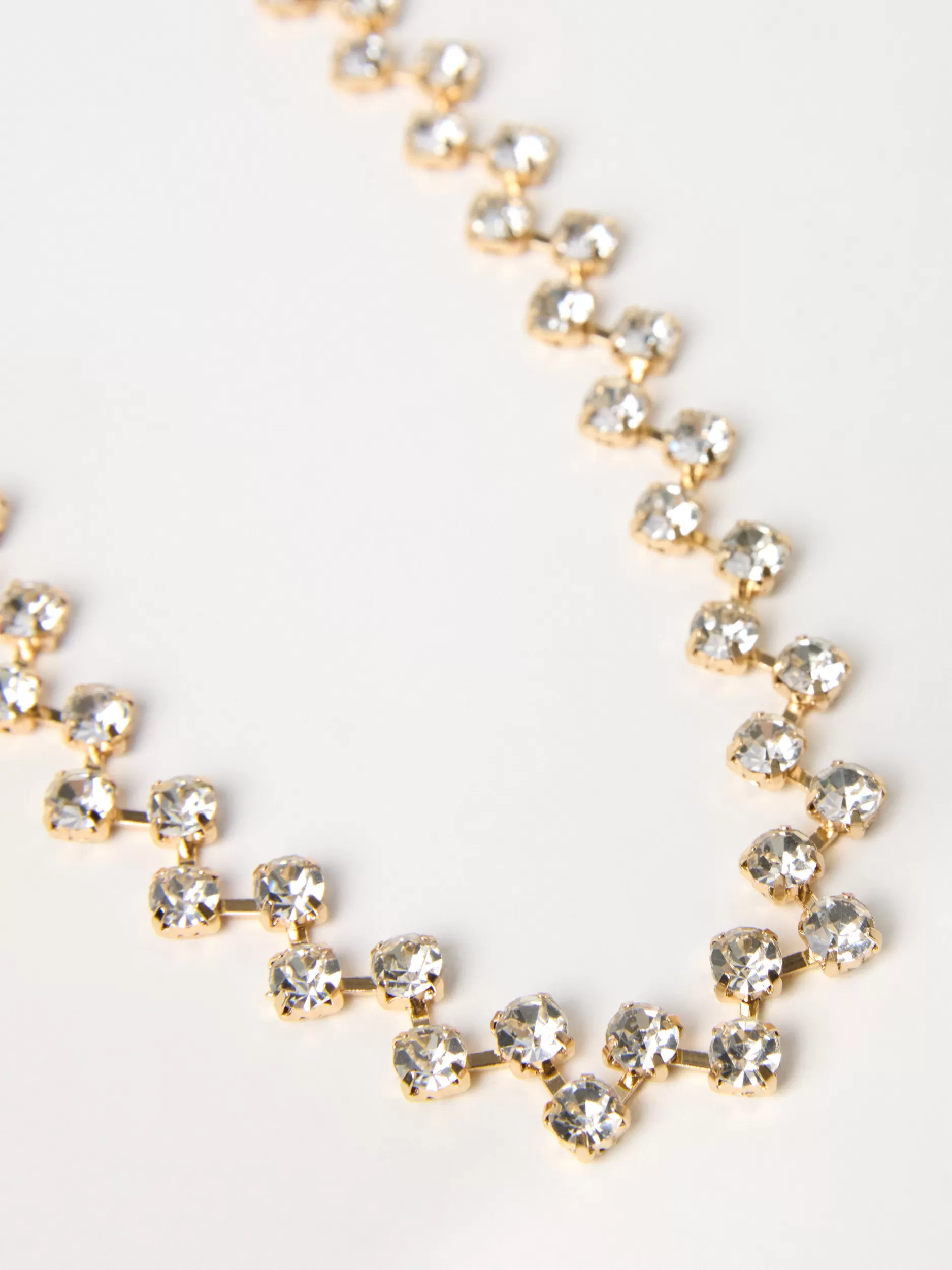 Lindex Accessories<Halskjede Med Rhinsteiner Gold