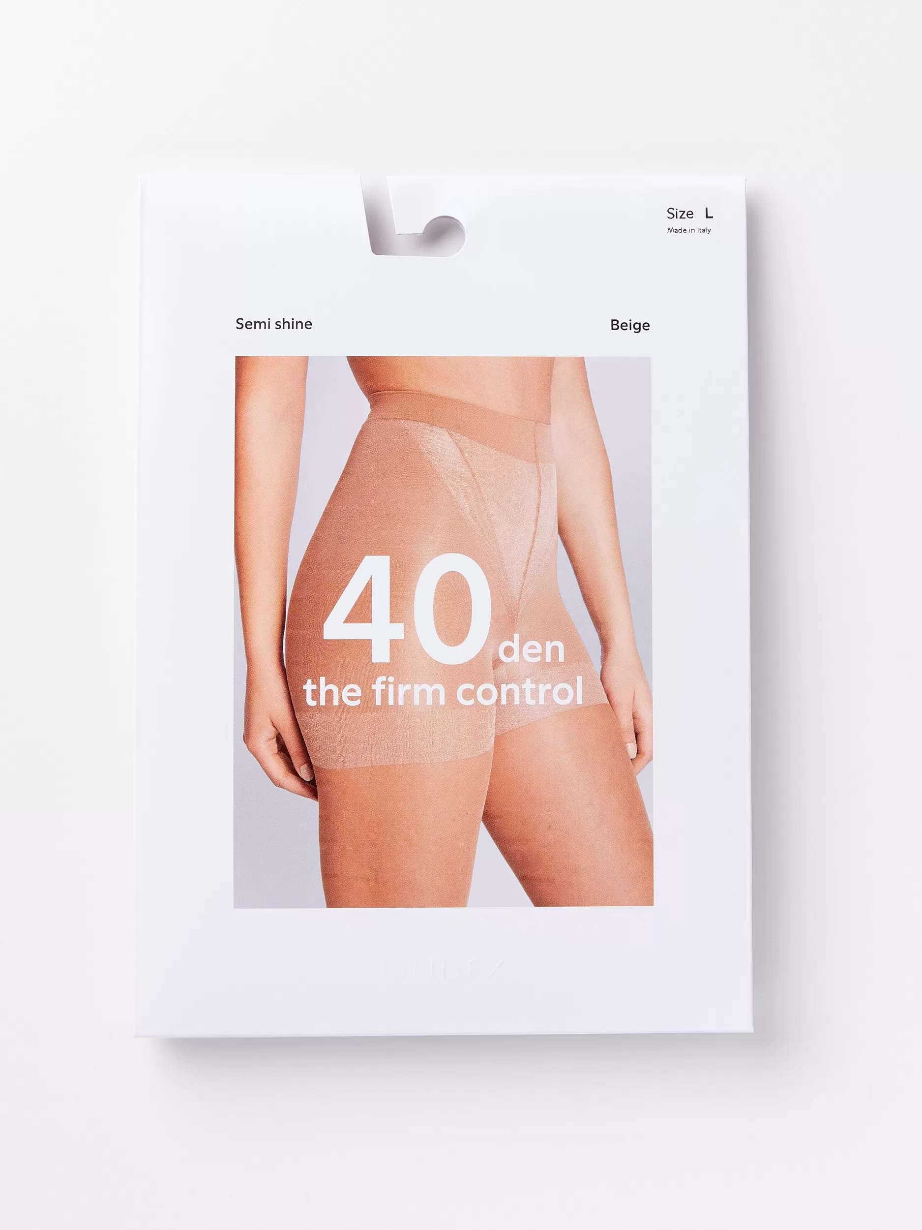 Lindex Strømpebukser Og Leggings<Halvblank Strompebukse Med Fast Shaping I 40 Denier Beige