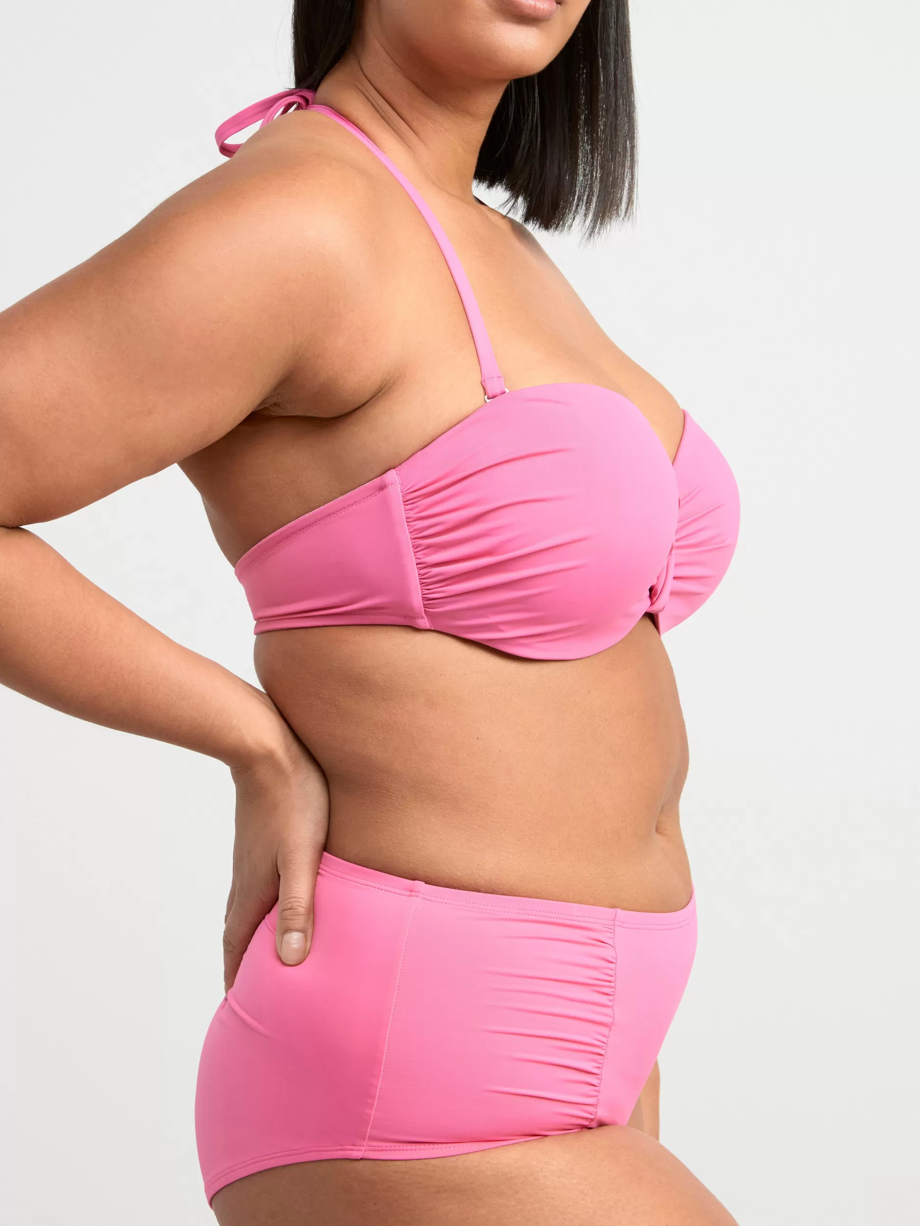 Lindex Badetøy<Hipster-Bikinitruse Med Middels Hoyt Liv Pink