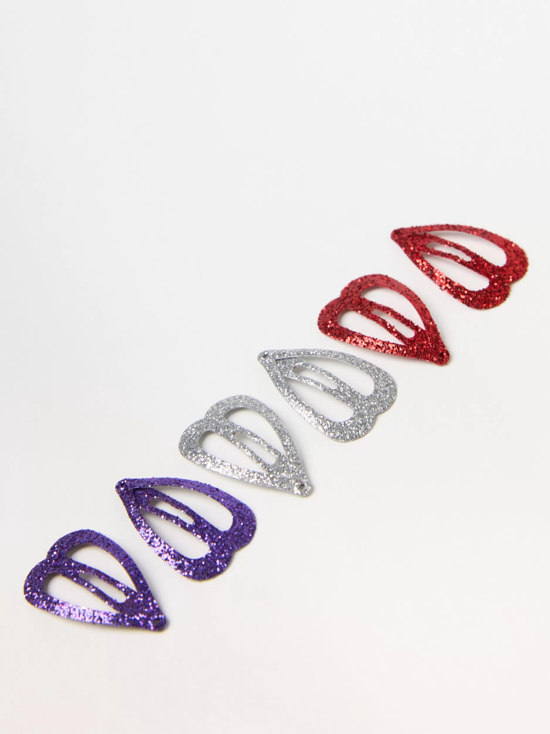 Lindex Accessories<Hjerteformede Harspenner Red