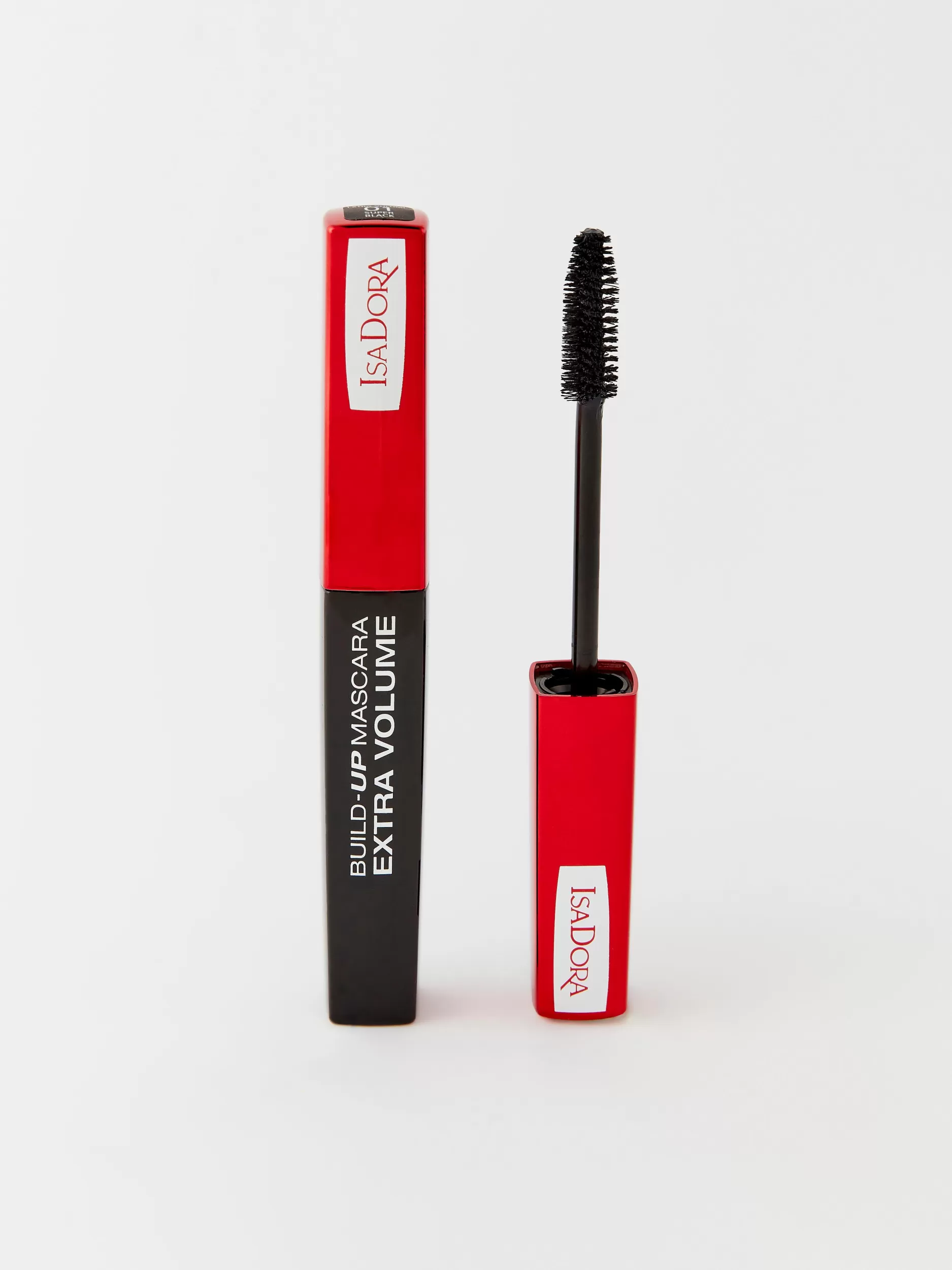 Lindex Maskara<Isadora Build Up Extra Volume Mascara 01 Super Black