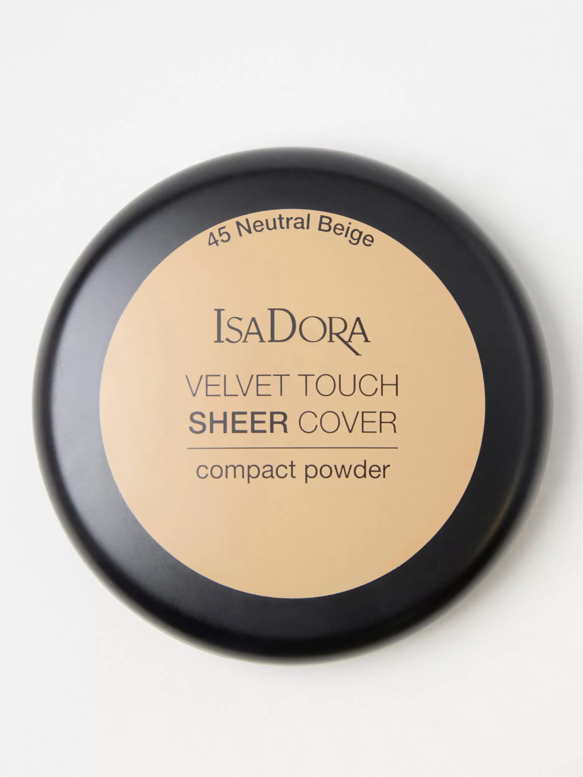 Lindex Pudder<Isadora Velvet Touch Sheer Cover Compact Powder Neutral Beige