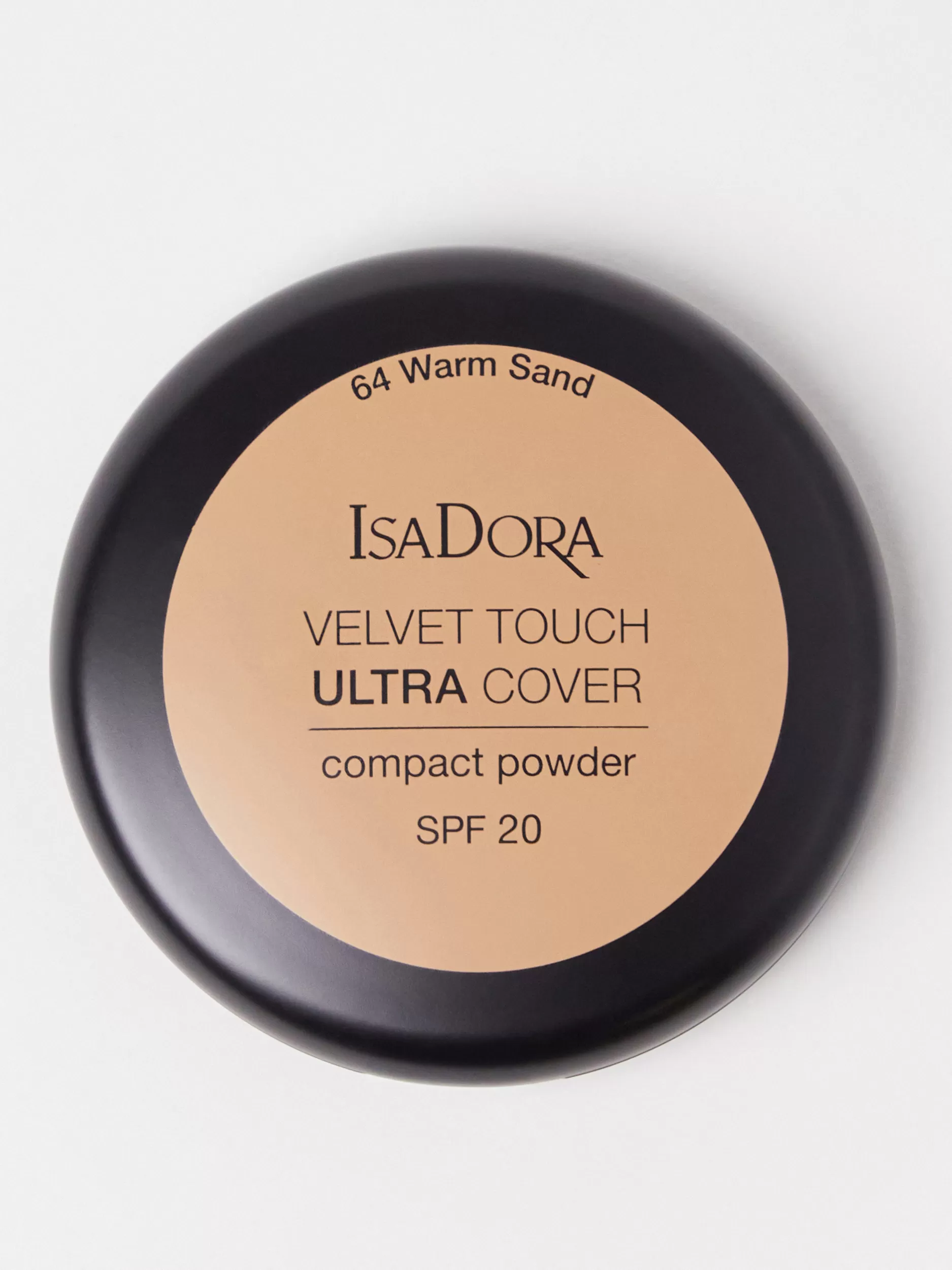 Lindex Pudder<Isadora Velvet Touch Ultra Cover Compact Powder 64 Warm Sand