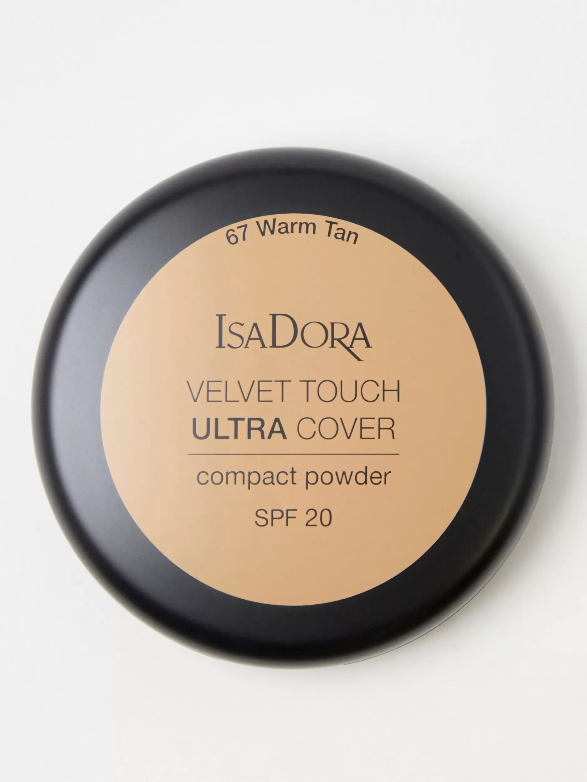 Lindex Pudder<Isadora Velvet Touch Ultra Cover Compact Powder 67 Warm Tan