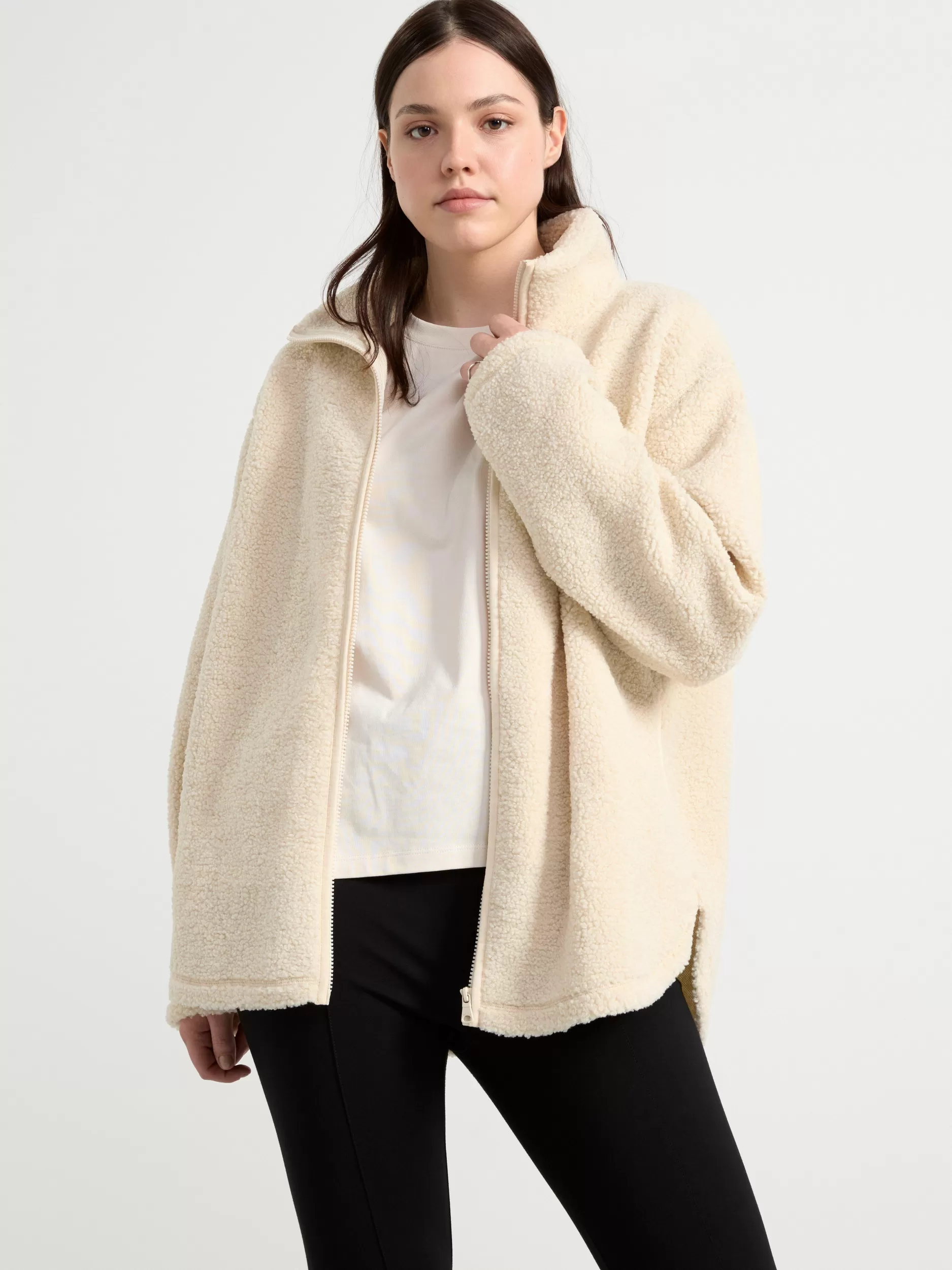 Lindex Blazere<Jakke I Pile Light Beige