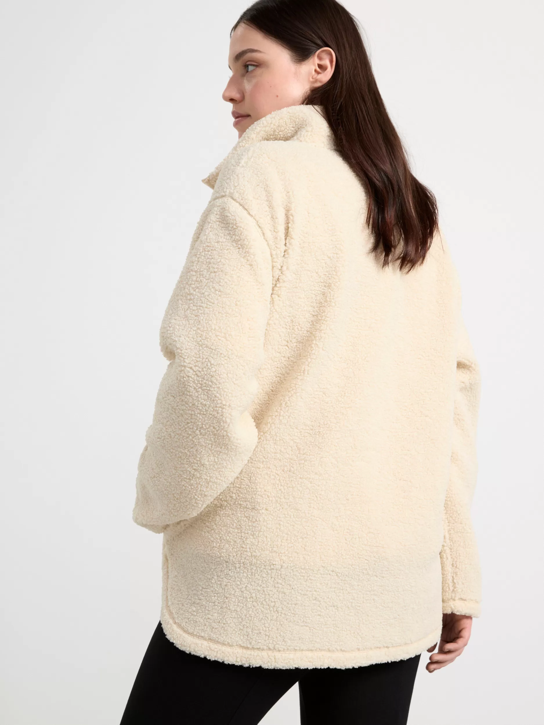 Lindex Blazere<Jakke I Pile Light Beige