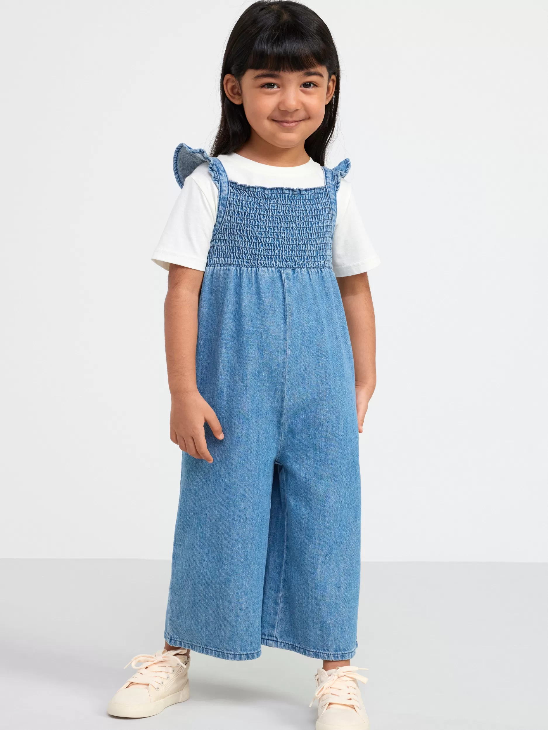 Lindex Jeans<Jumpsuit Av Med Vaffelsom Denim