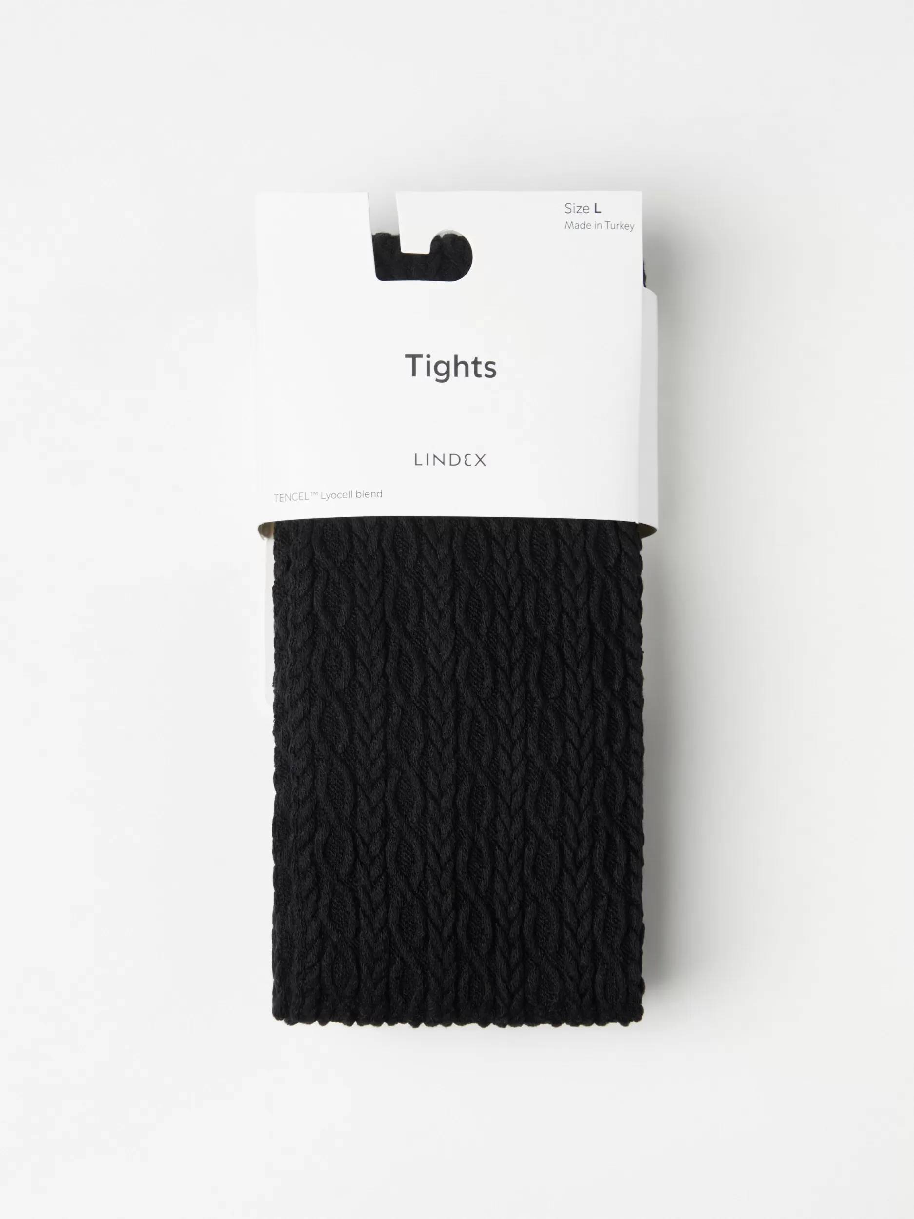 Lindex Strømpebukser Og Leggings<Kabelstrikket Strompebukse Black