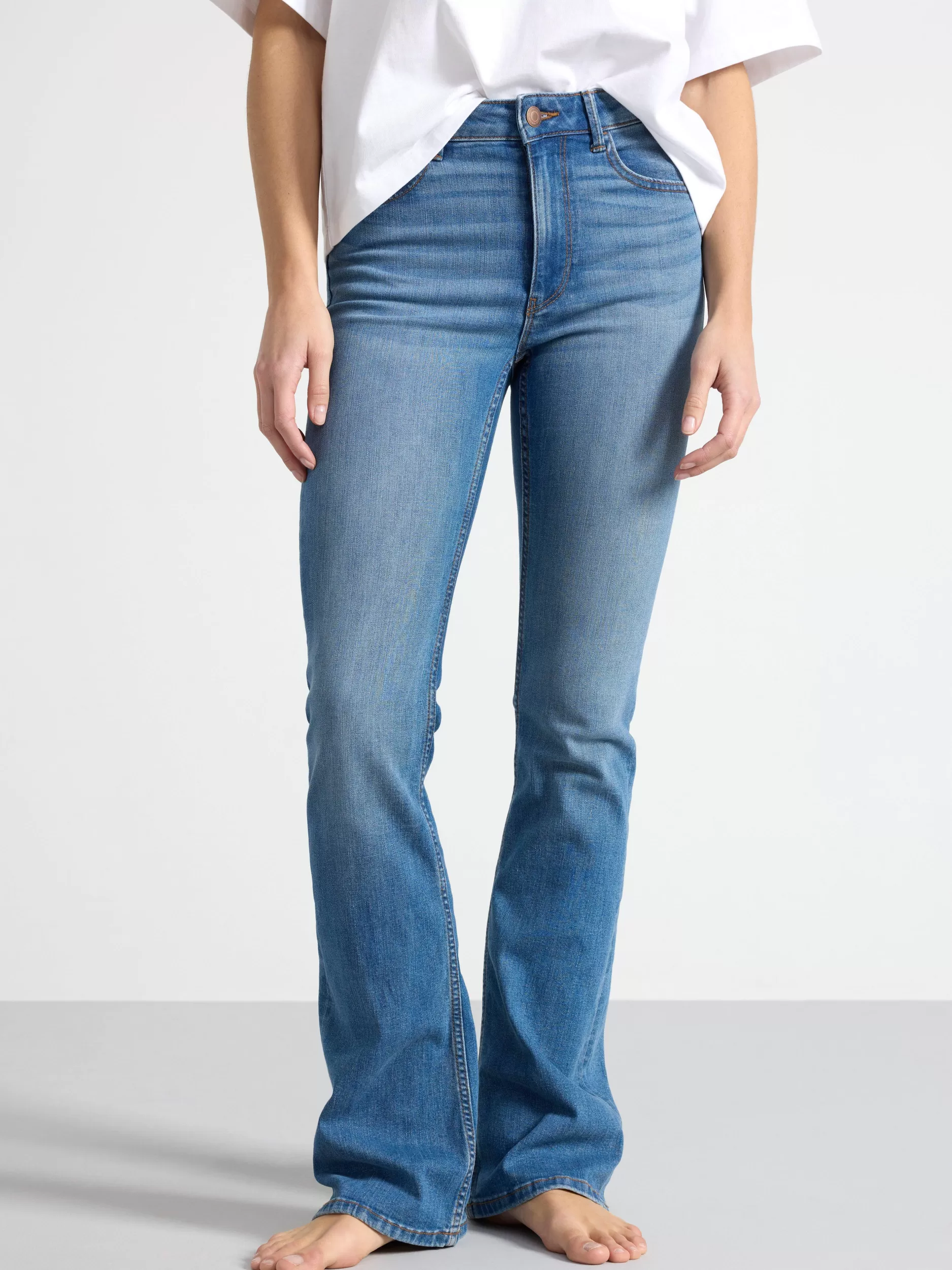 Lindex Jeans<Karen The Flare Jeans Denim Blue