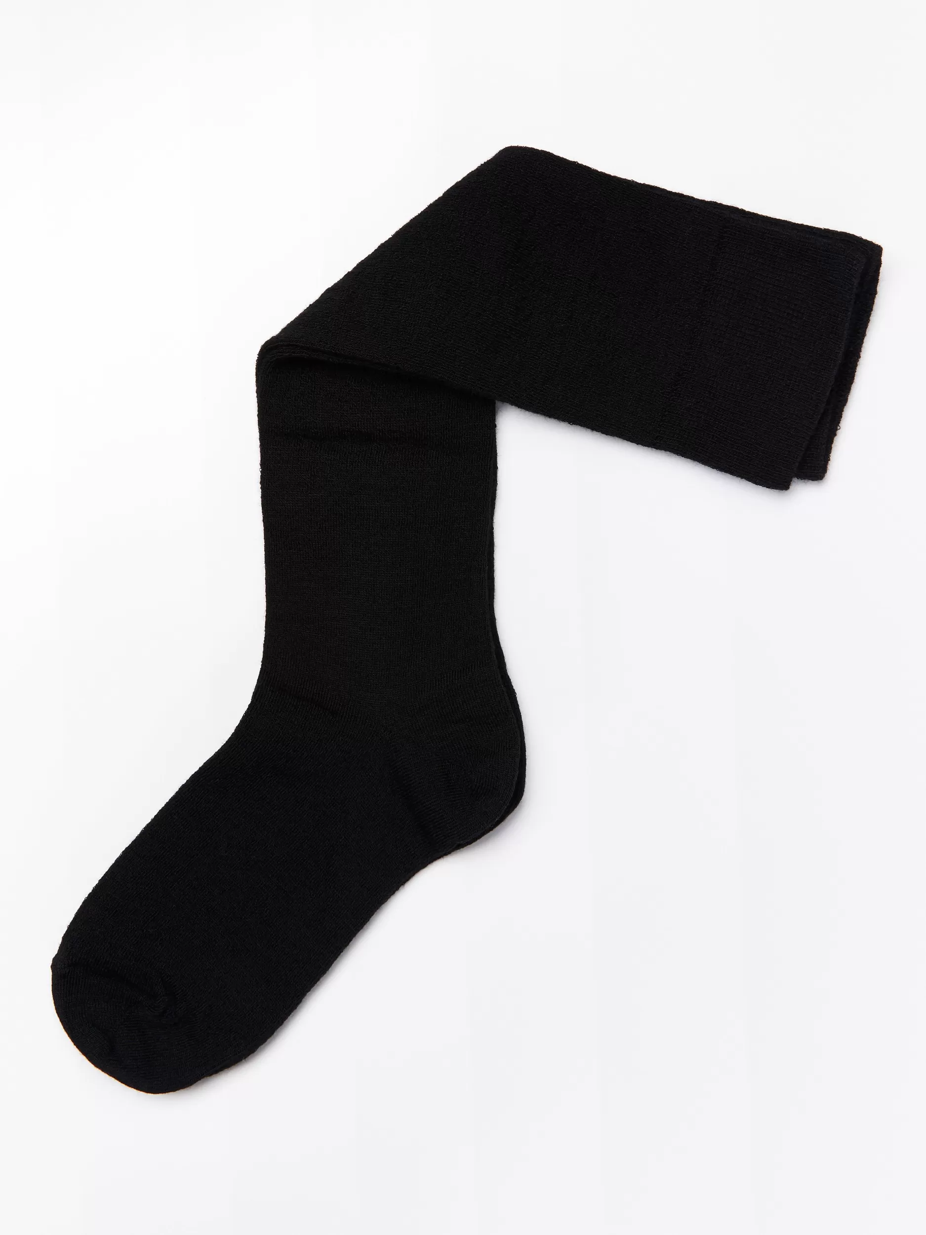Lindex Sokker<Knestromper I Ullblanding Black