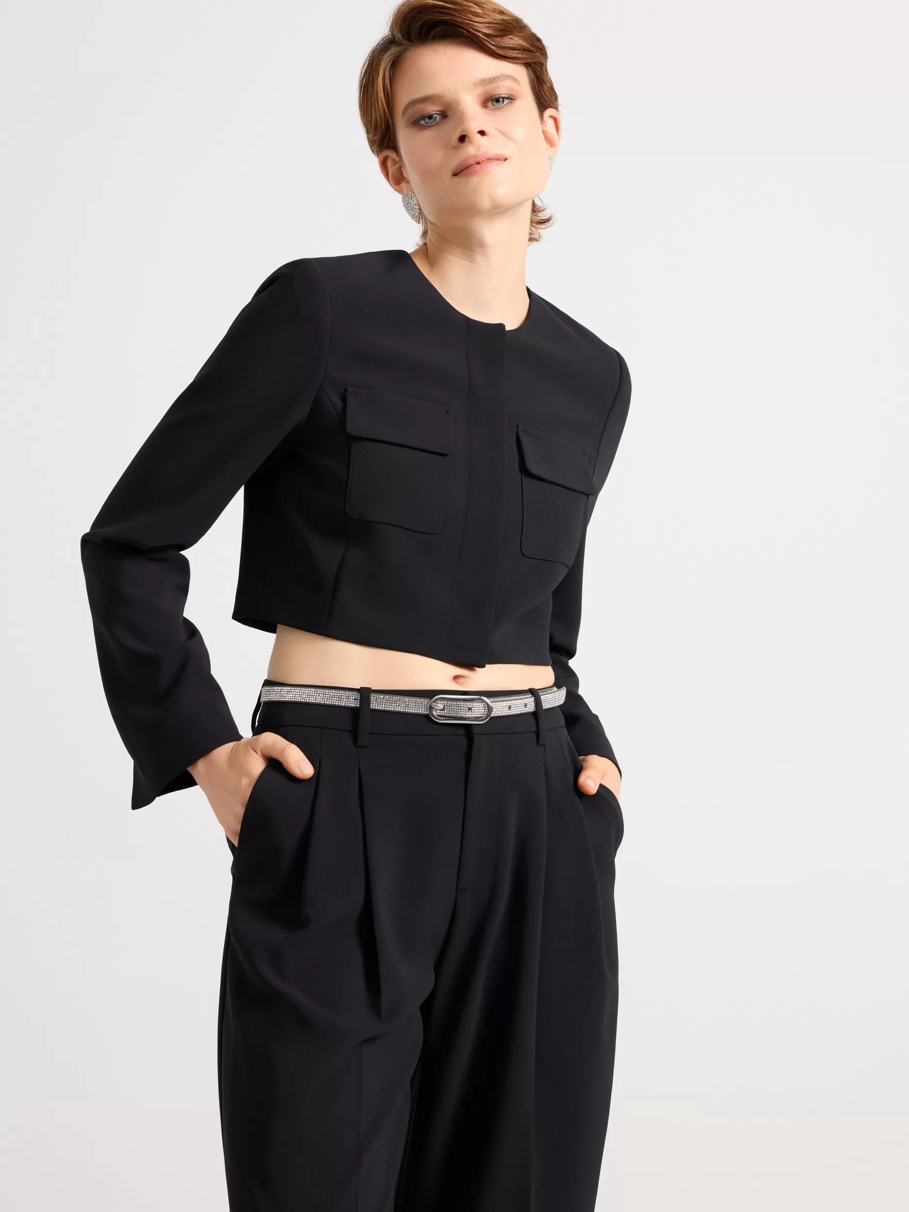 Lindex Blazere<Kort Jakke Black