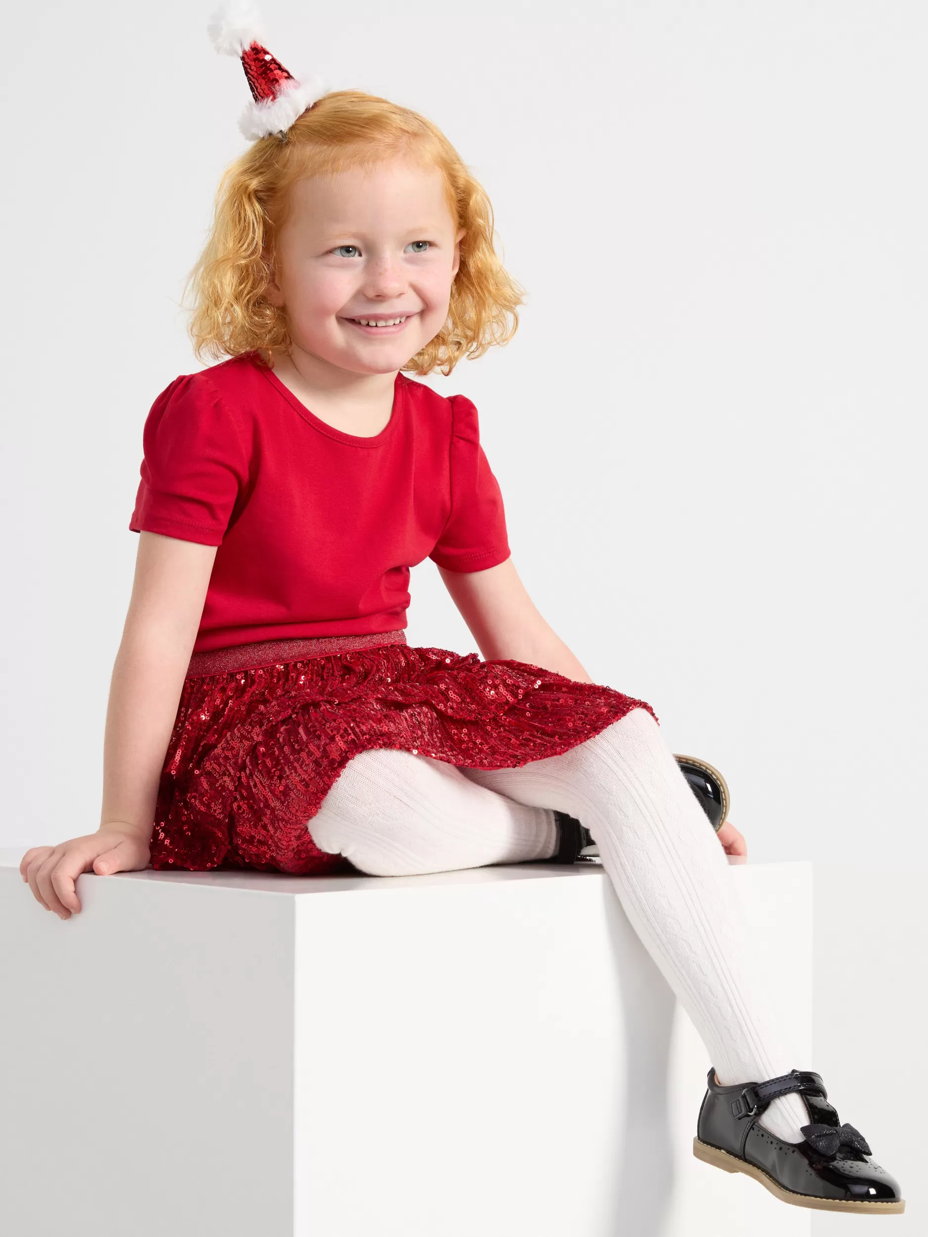 Lindex Kjoler<Kortermet Kjole Med Paljetter Dark Red