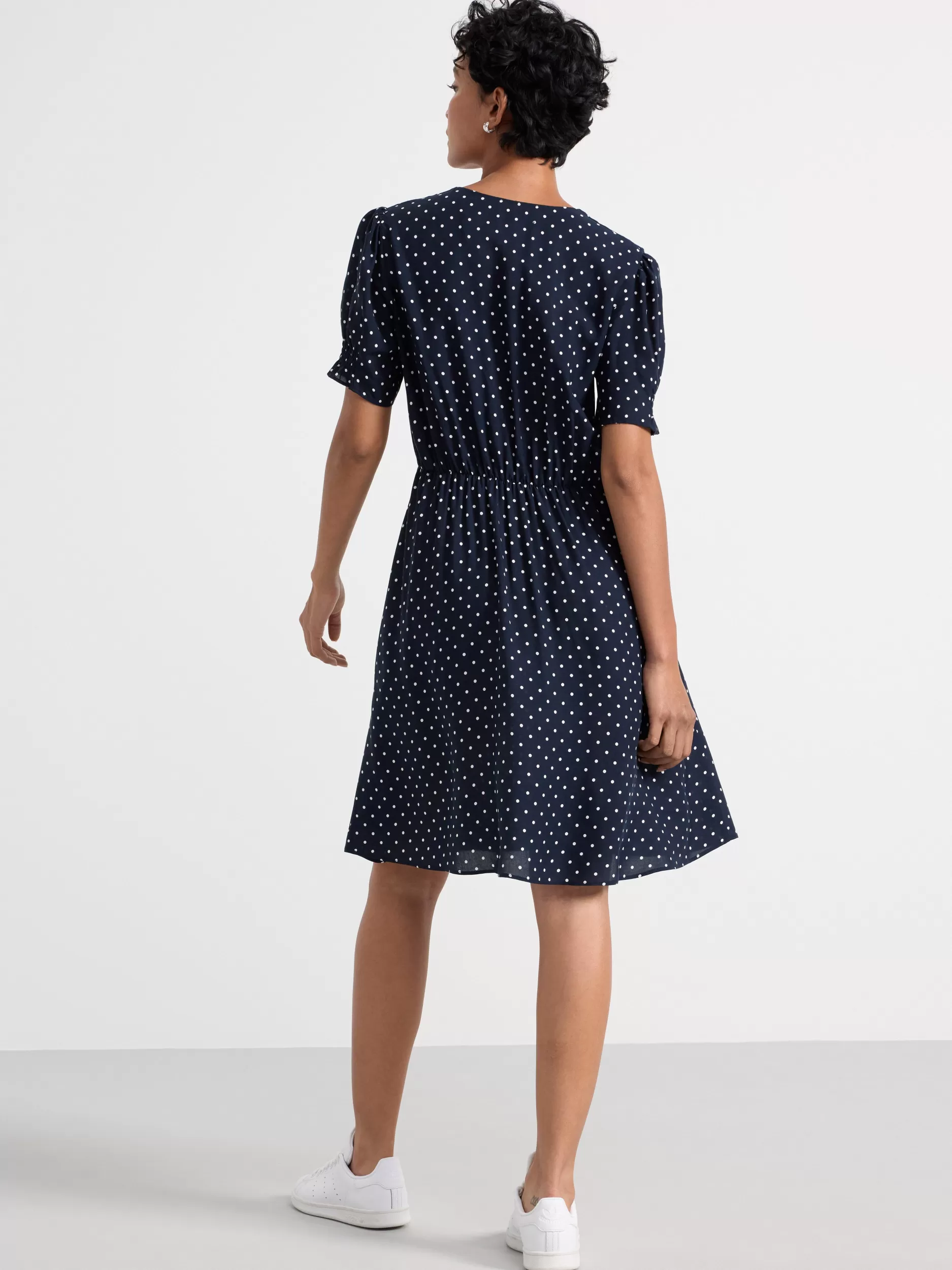 Lindex Kjoler<Kortermet Minikjole Dark Navy